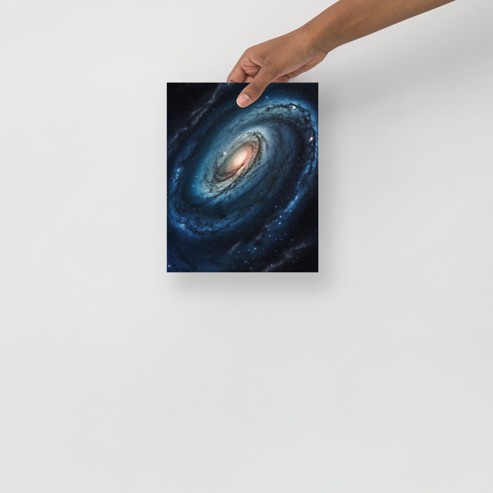Andromeda Galaxy Celestial Ballet Spiral Art Poster by Visual Verse - Image 9