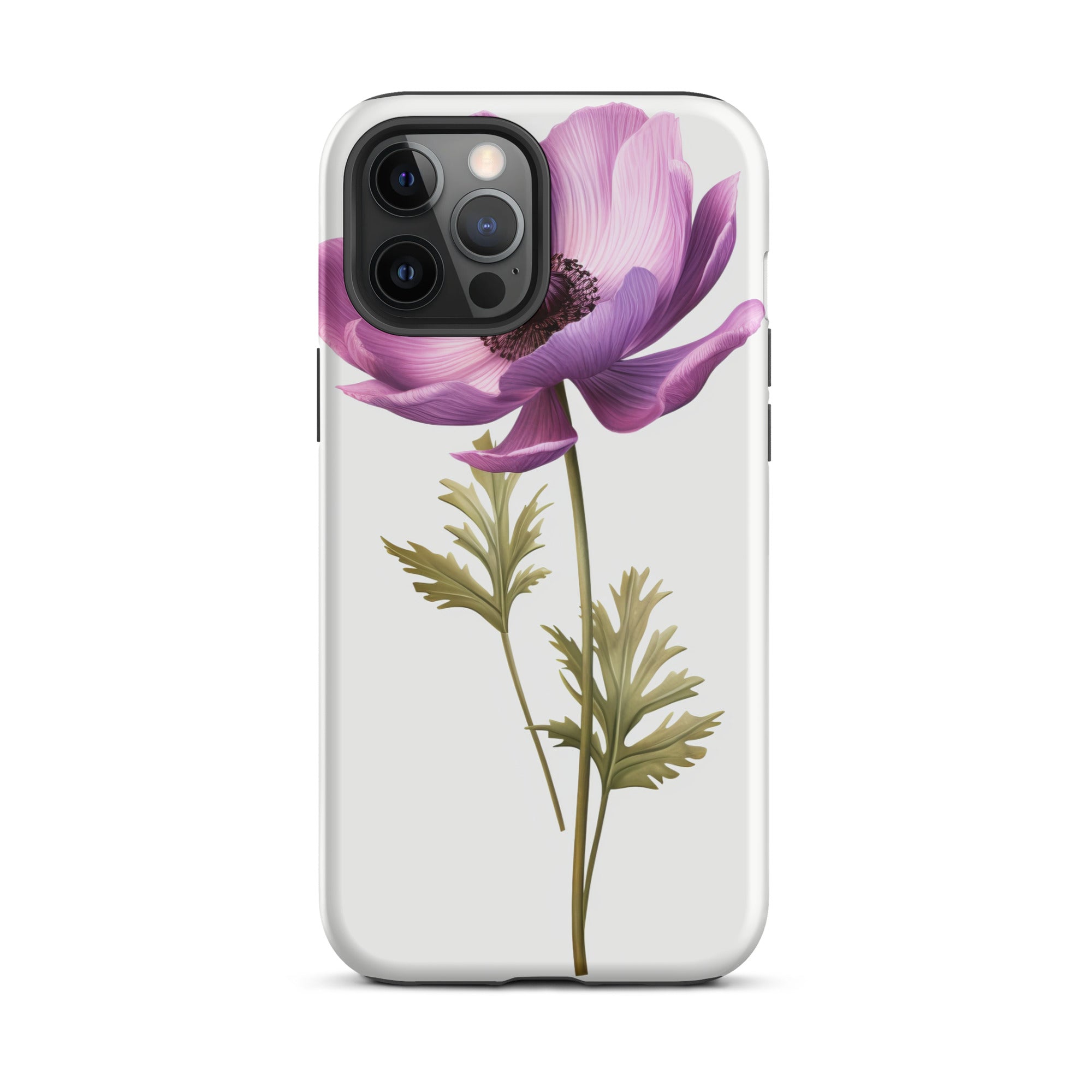 Anemone Flower iPhone Case by Visual Verse - Image 14