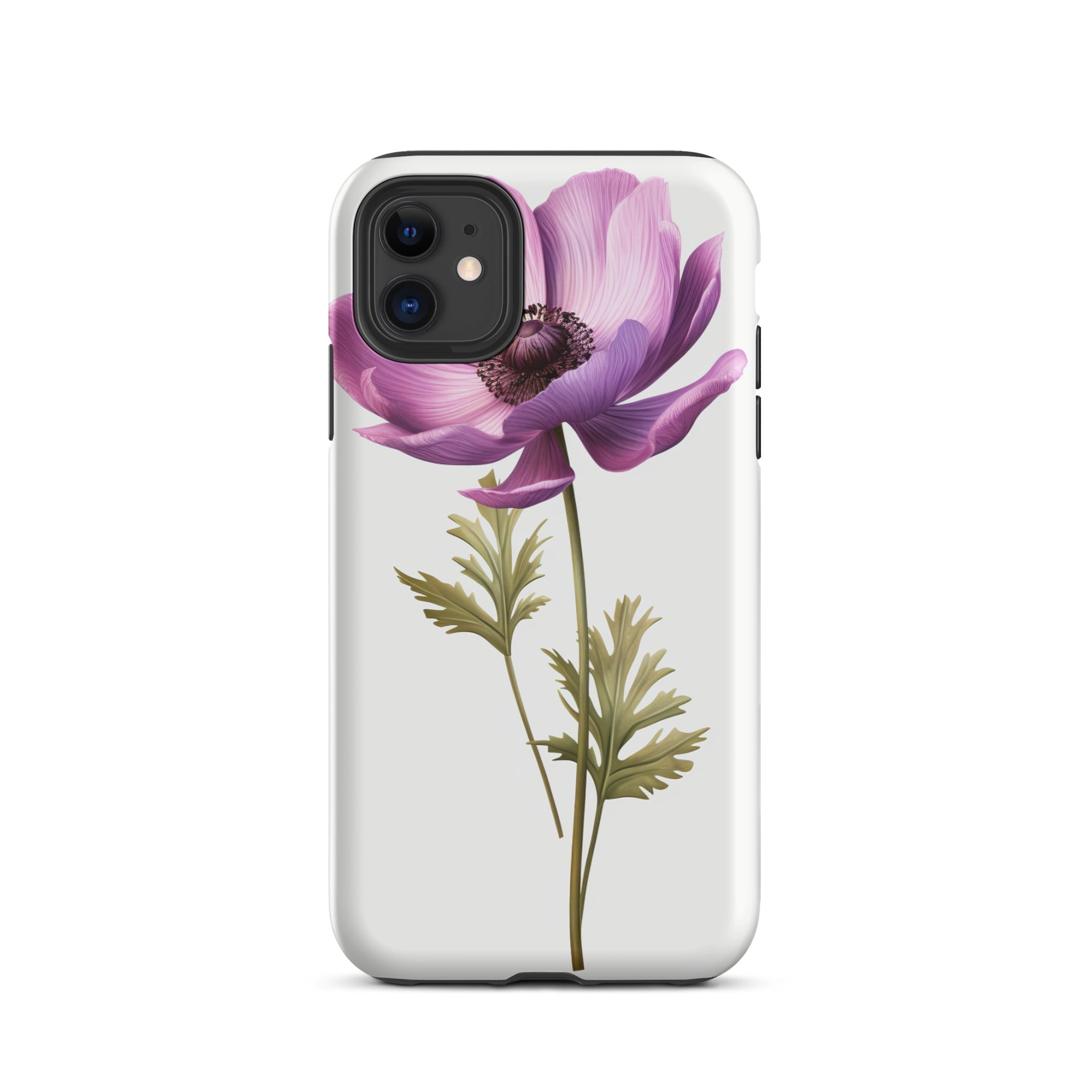 Anemone Flower iPhone Case by Visual Verse - Image 2