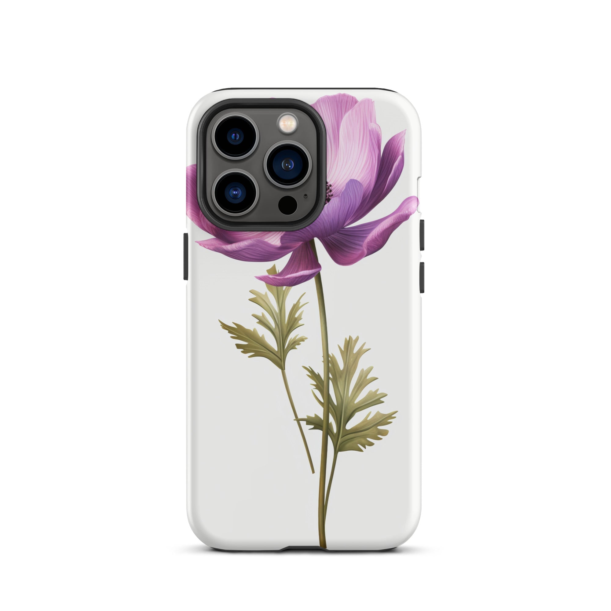 Anemone Flower iPhone Case by Visual Verse - Image 20