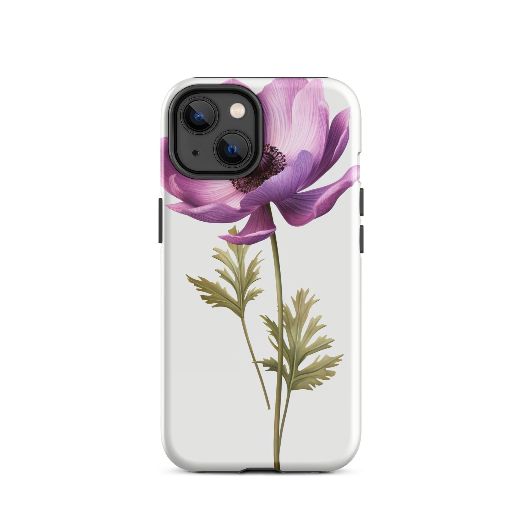 Anemone Flower iPhone Case by Visual Verse - Image 23