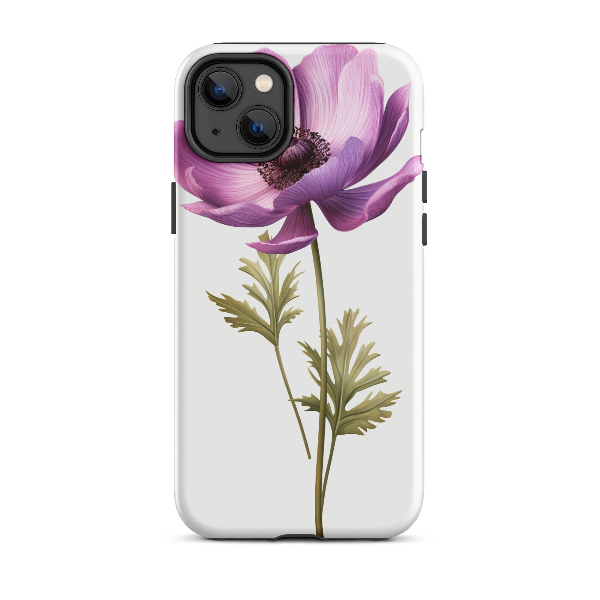 Anemone Flower iPhone Case by Visual Verse - Image 26