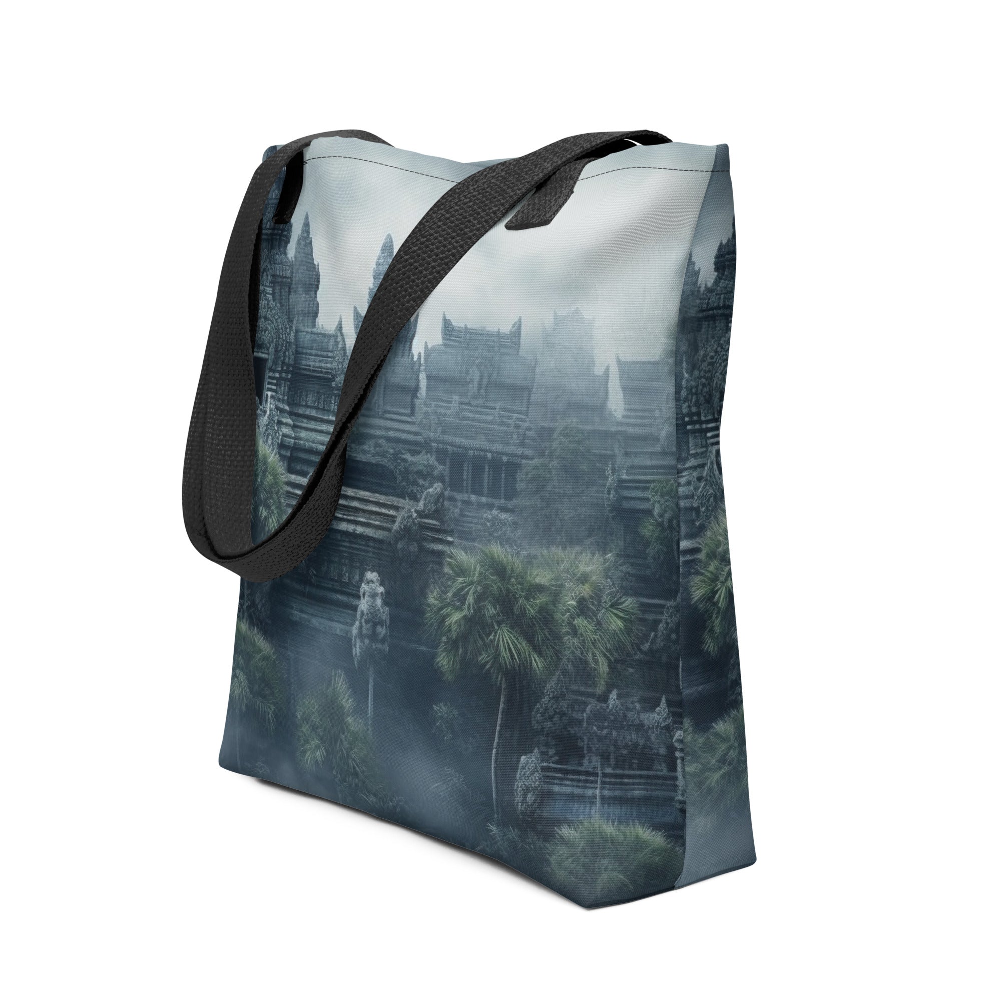 Angkor Wat Cambodia Tote Bag by Visual Verse - Image 1