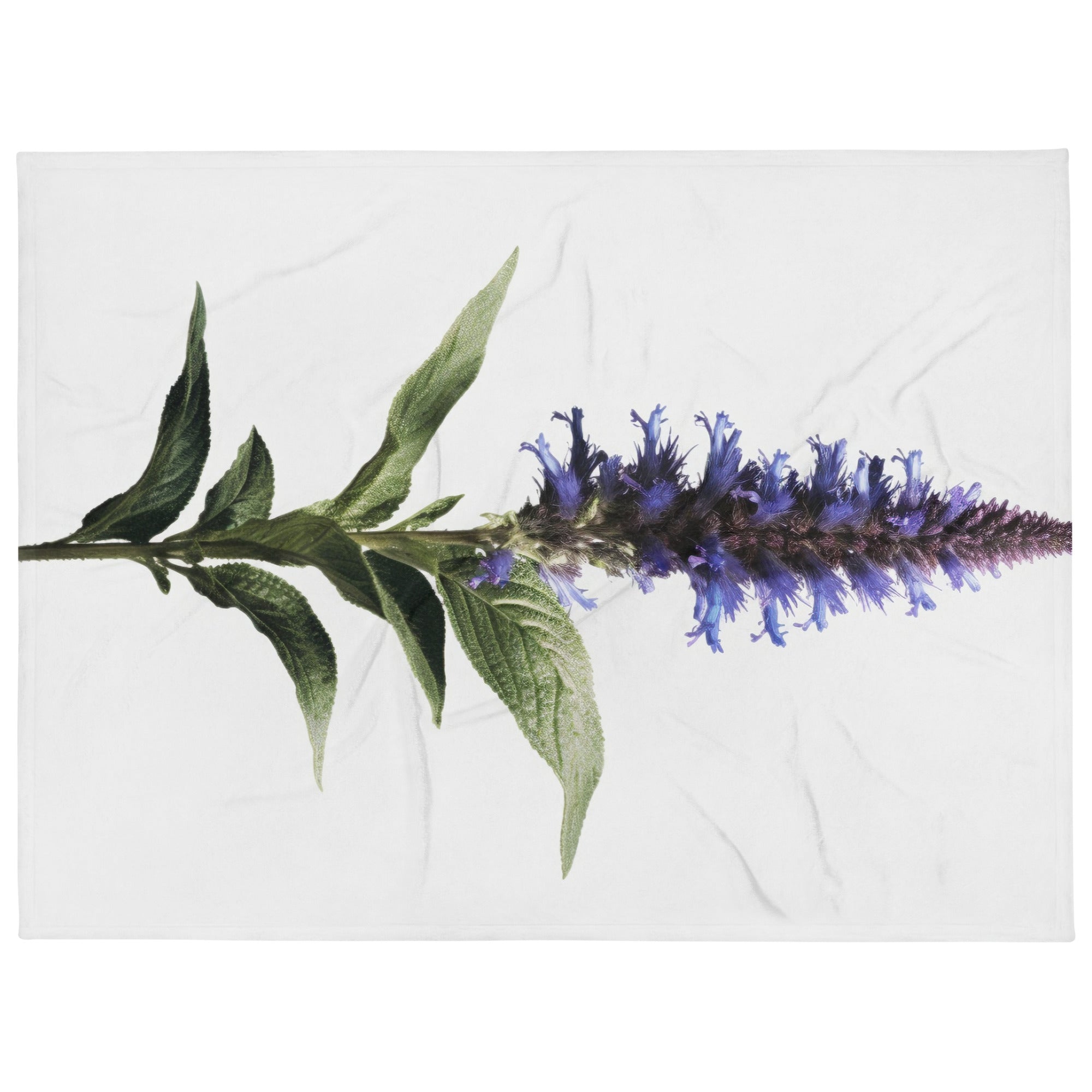 Anise Hyssop Flower Blanket by Visual Verse - Image 1