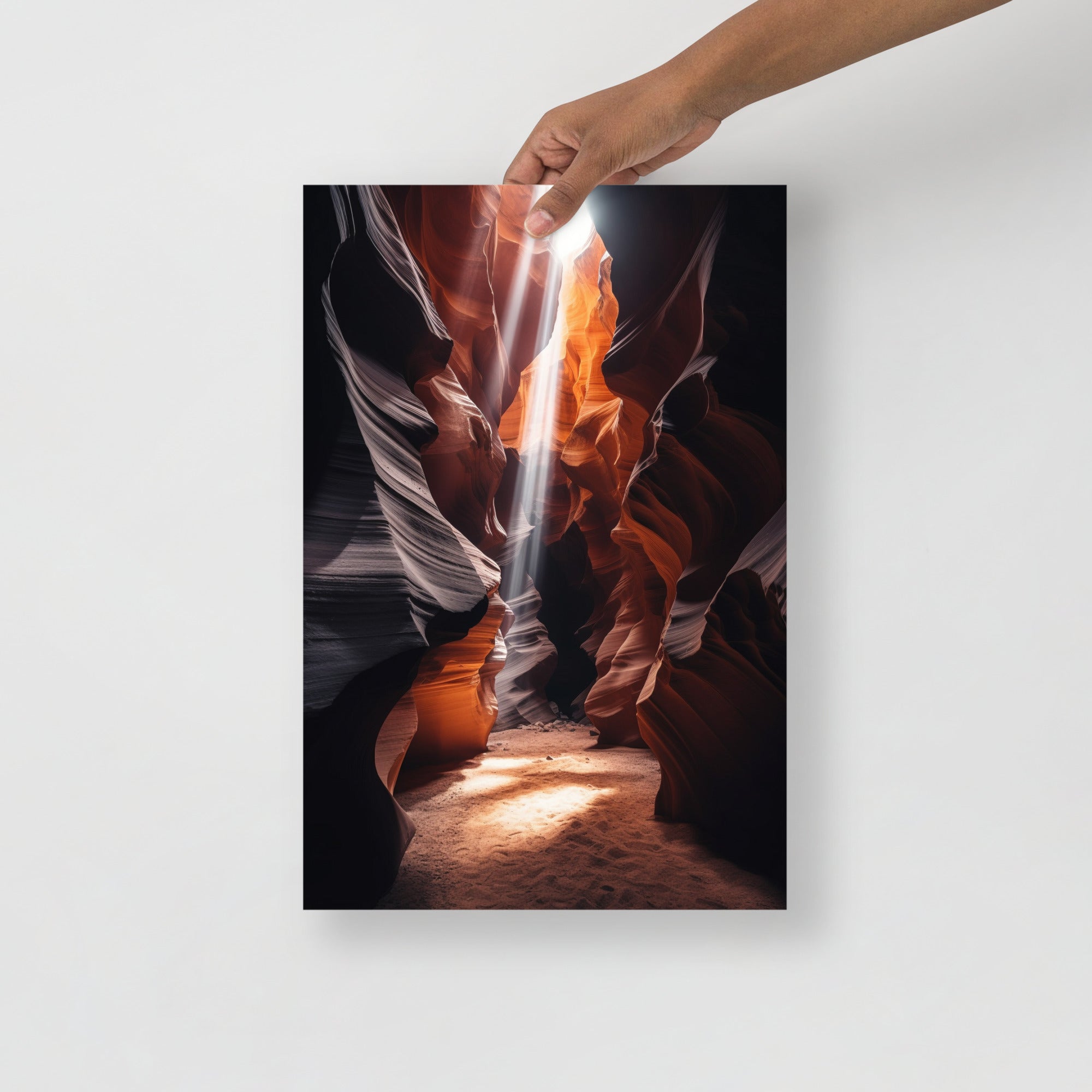 Antelope Canyon Art Poster: Captivating Majestic Beauty by Visual Verse - Image 5