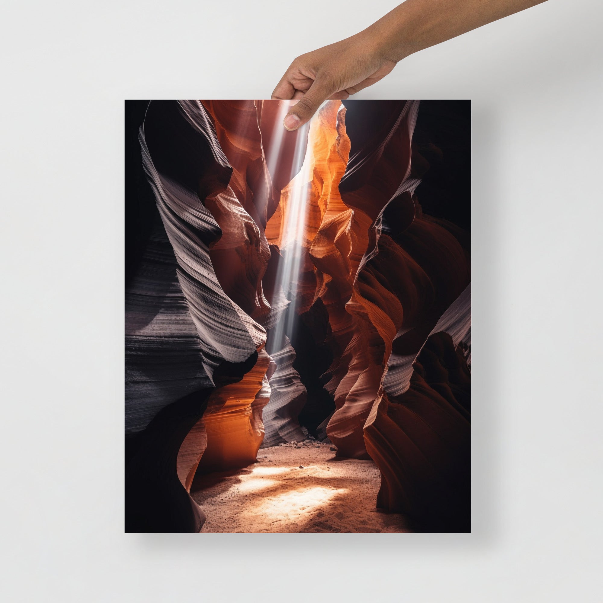 Antelope Canyon Art Poster: Captivating Majestic Beauty by Visual Verse - Image 6