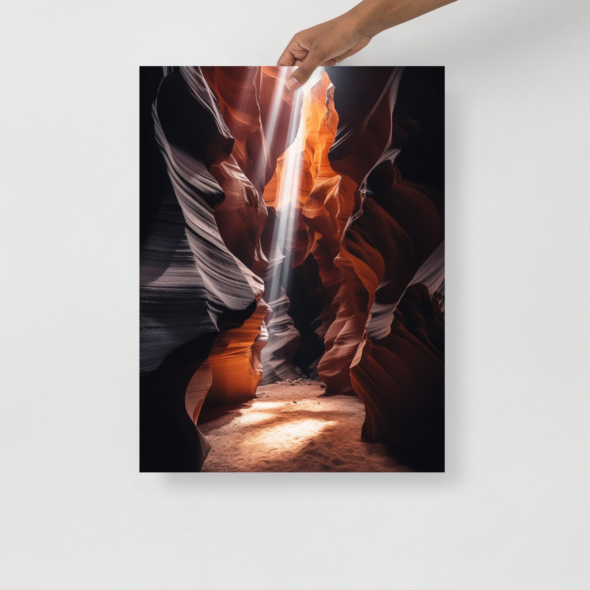 Antelope Canyon Art Poster: Captivating Majestic Beauty by Visual Verse - Image 7