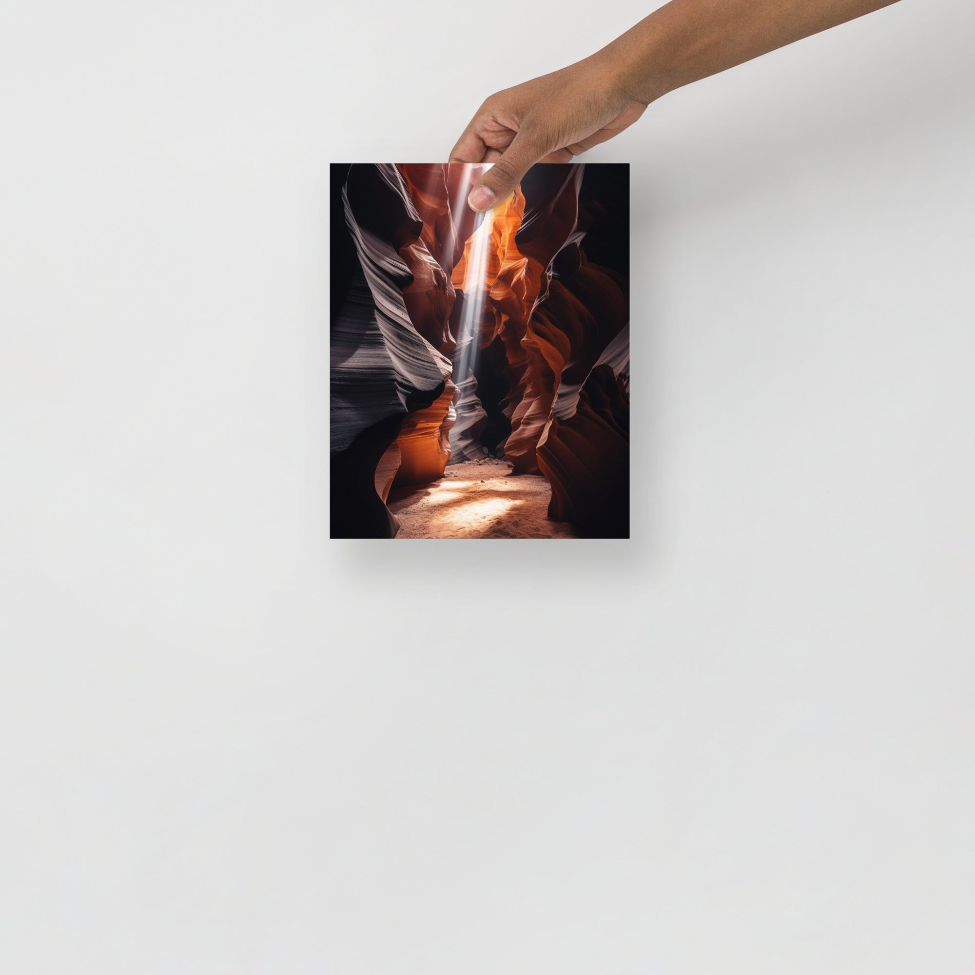 Antelope Canyon Art Poster: Captivating Majestic Beauty by Visual Verse - Image 9
