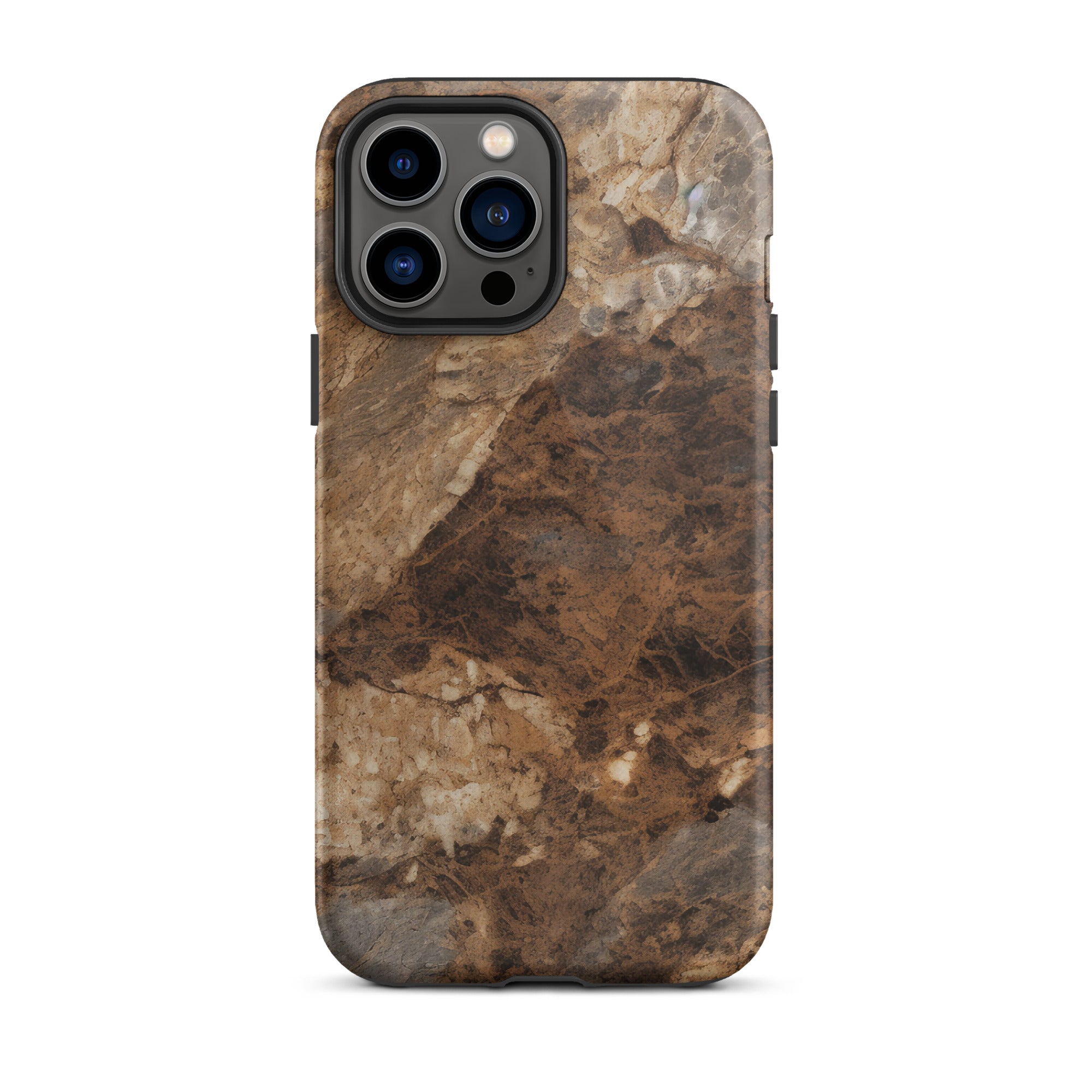 Antique Brown Granite iPhone Case by Visual Verse - Image 21