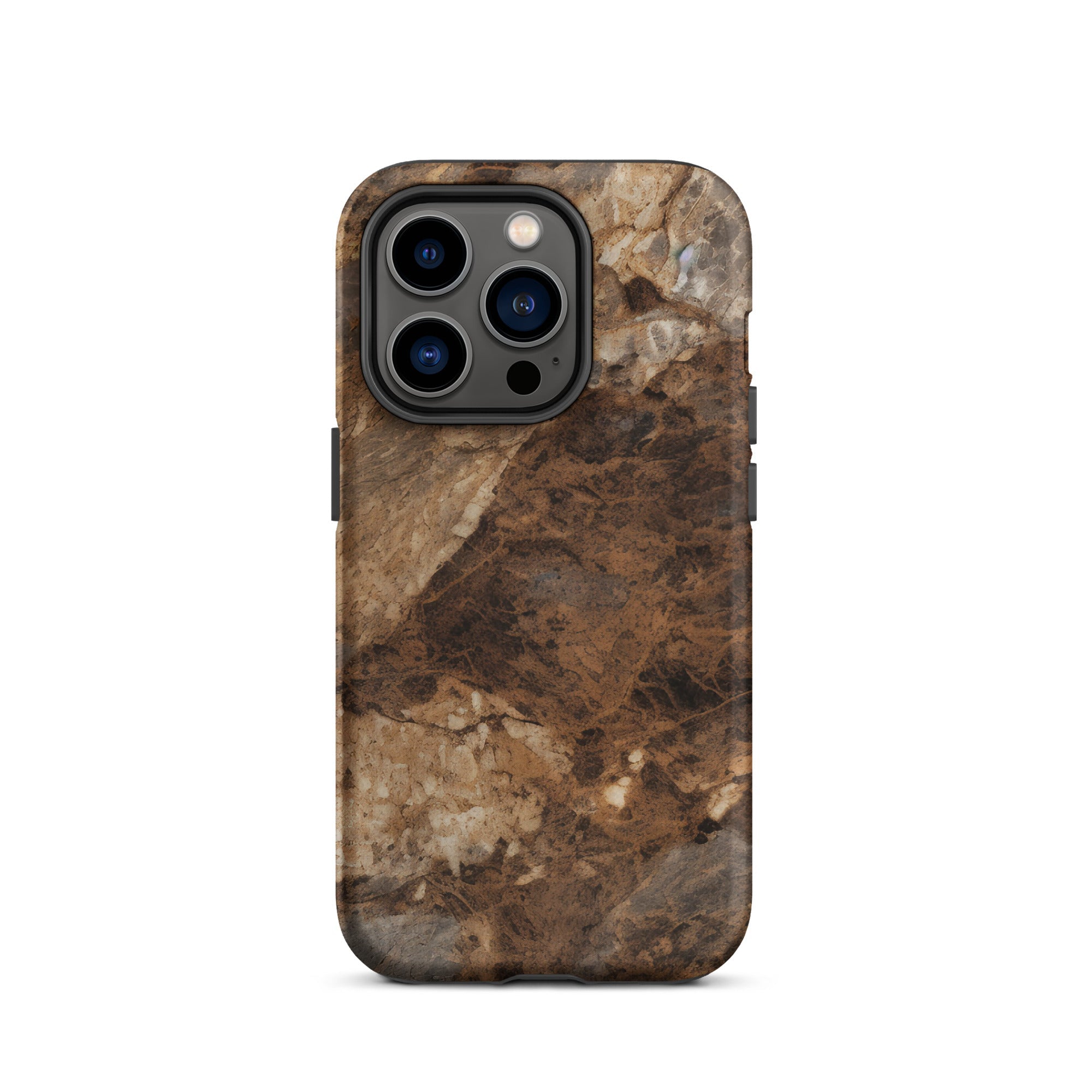 Antique Brown Granite iPhone Case by Visual Verse - Image 28