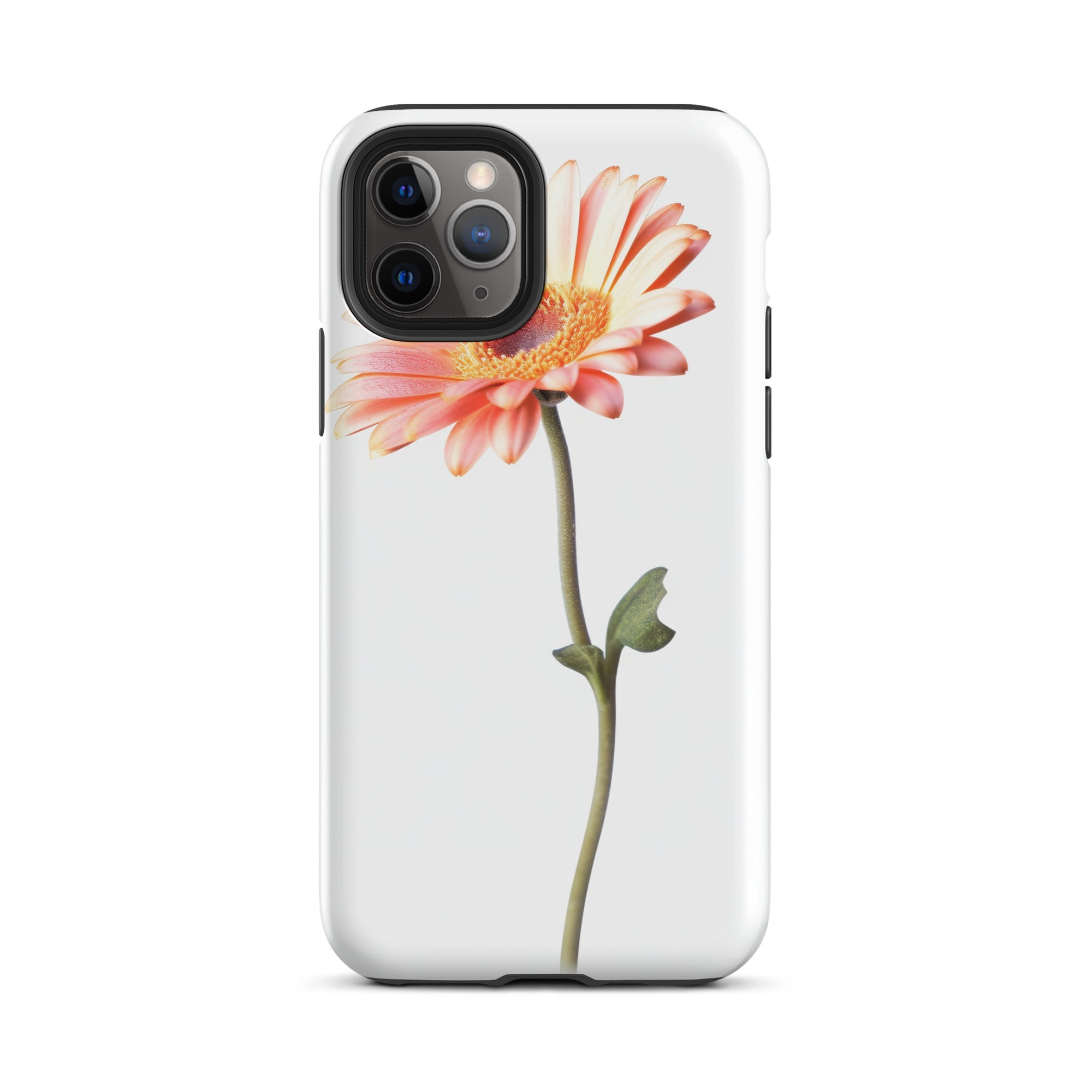 Apricot Daisy Flower iPhone Case by Visual Verse - Image 3