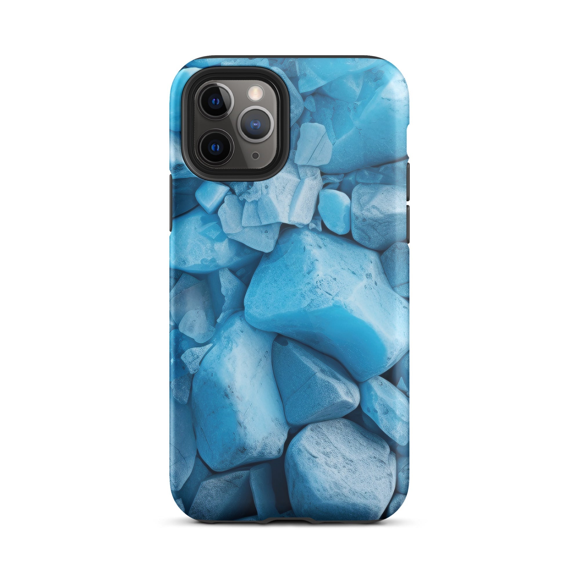 Aquamarine Rock iPhone Case by Visual Verse - Image 3