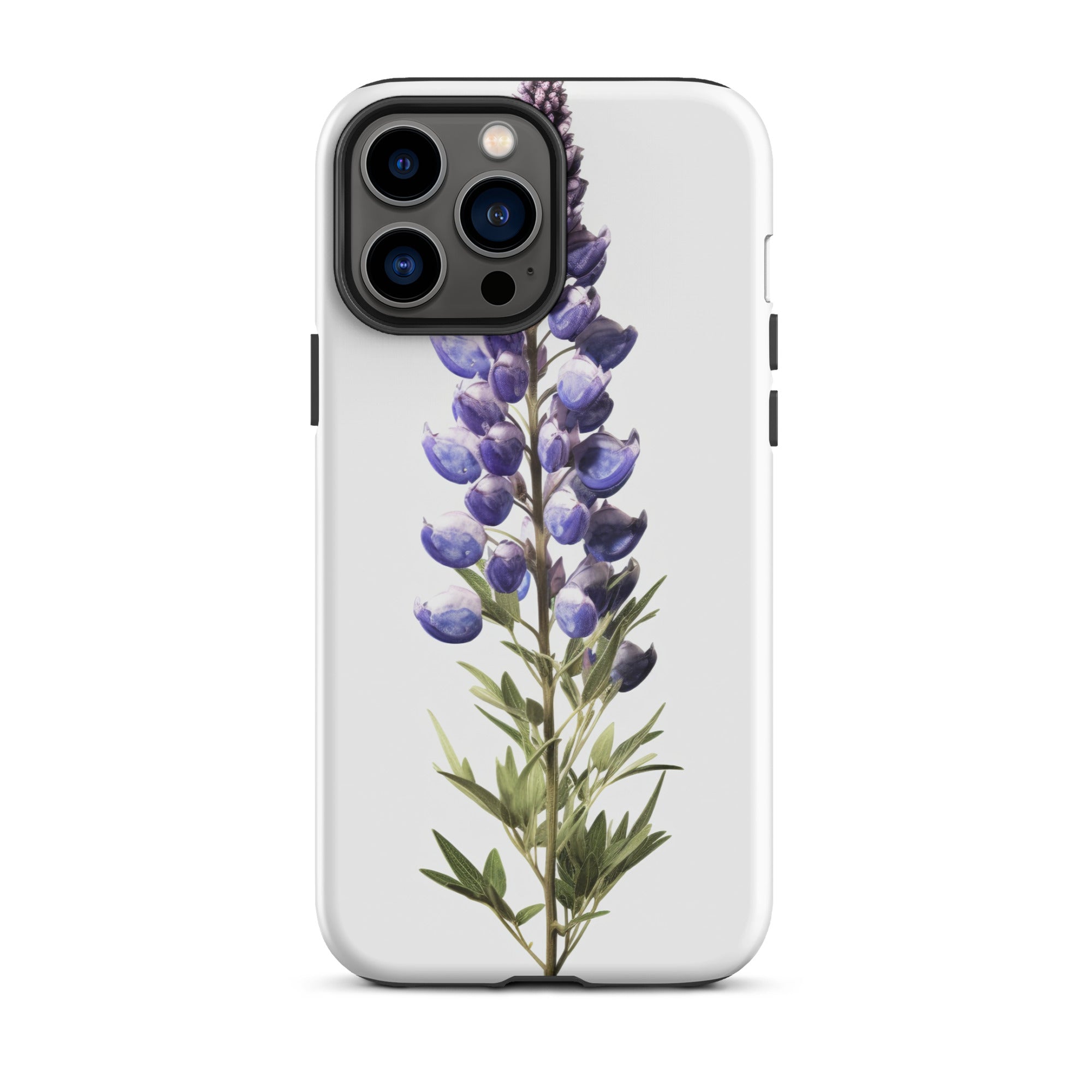 Arctic Lupine Flower iPhone Case by Visual Verse - Image 22