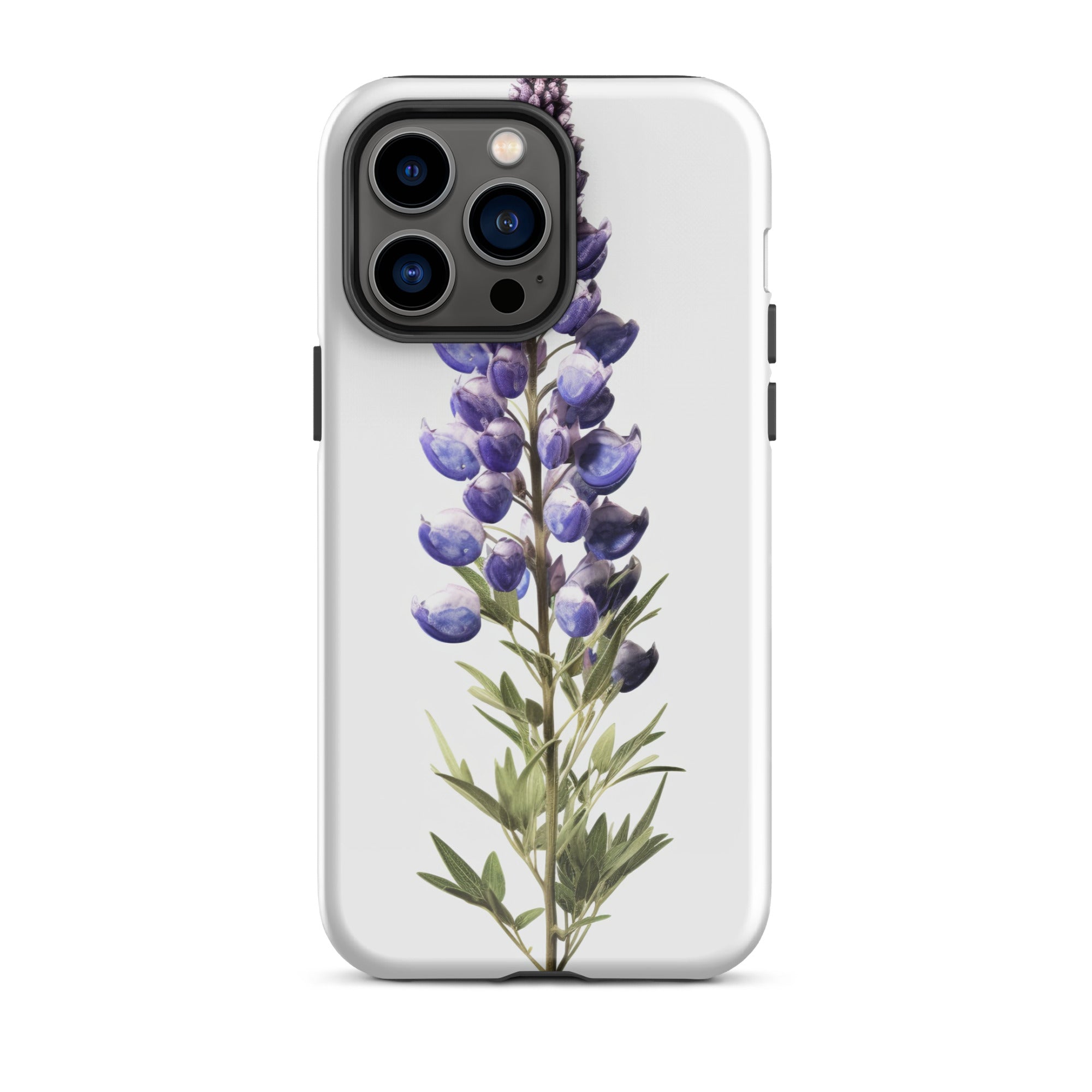 Arctic Lupine Flower iPhone Case by Visual Verse - Image 29