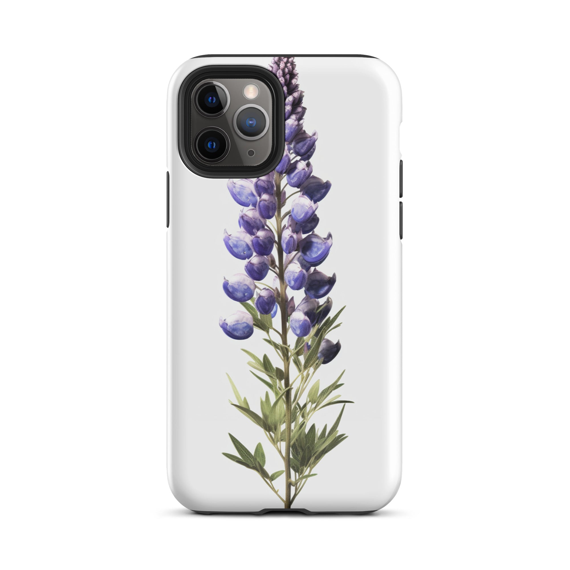 Arctic Lupine Flower iPhone Case by Visual Verse - Image 3