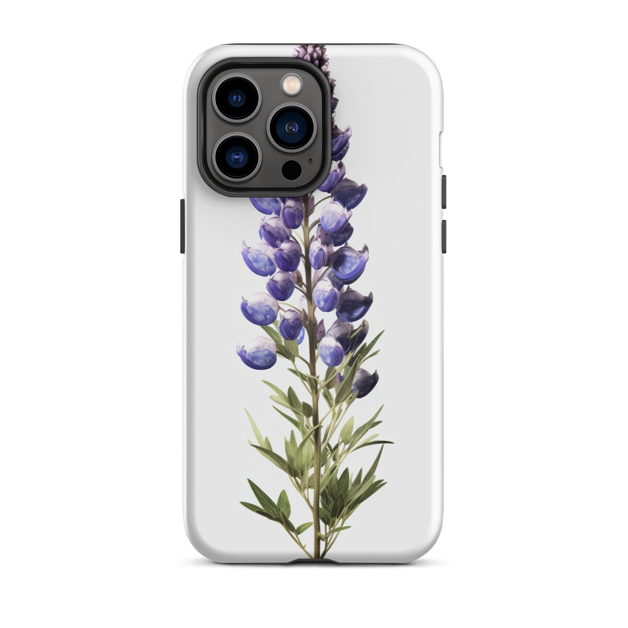 Arctic Lupine Flower iPhone Case by Visual Verse - Image 30