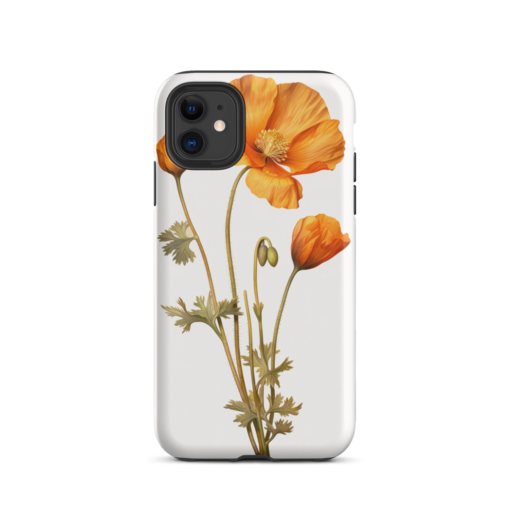 Arctic Poppy Flower iPhone Case by Visual Verse - Image 2