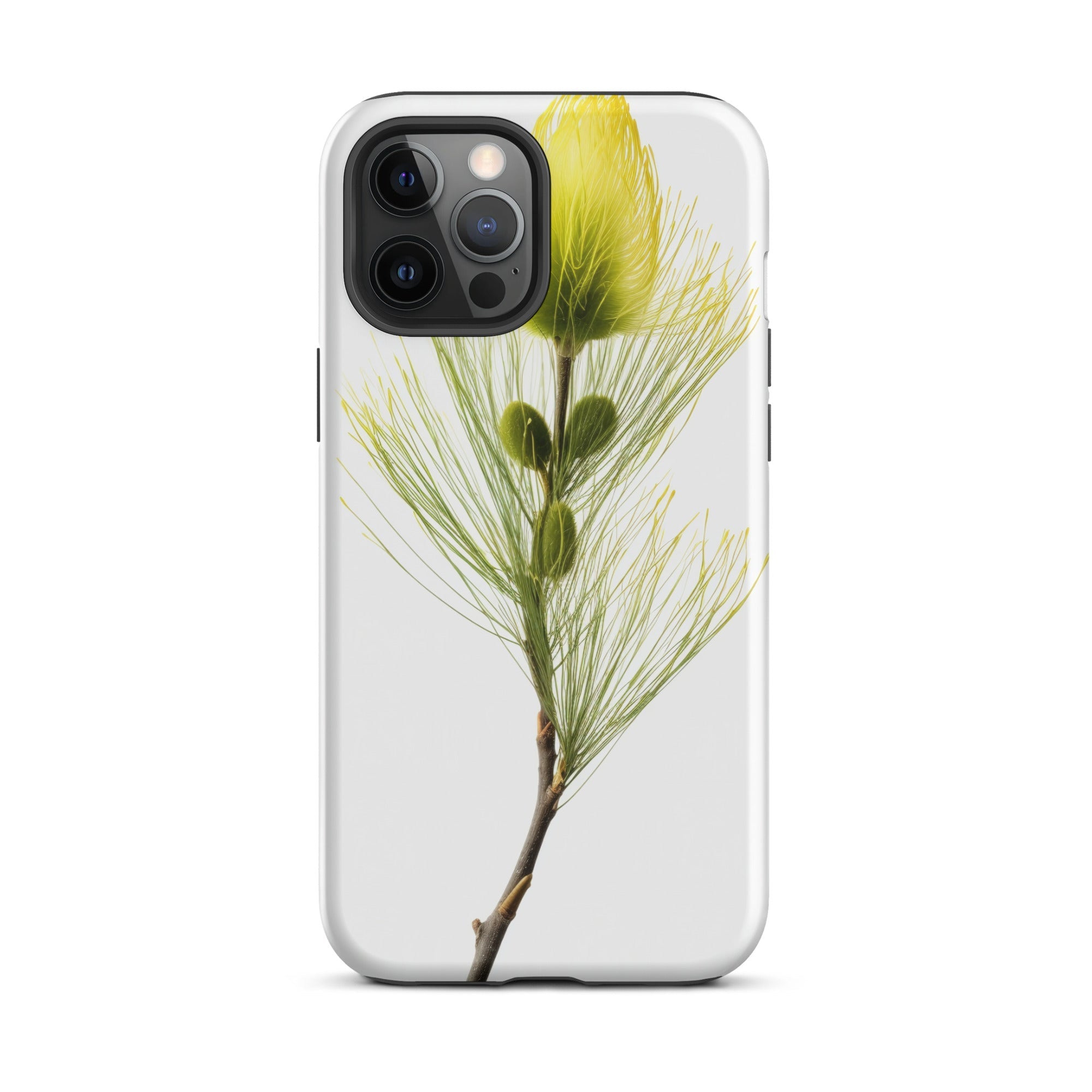 Arctic Willow Flower iPhone Case by Visual Verse - Image 14