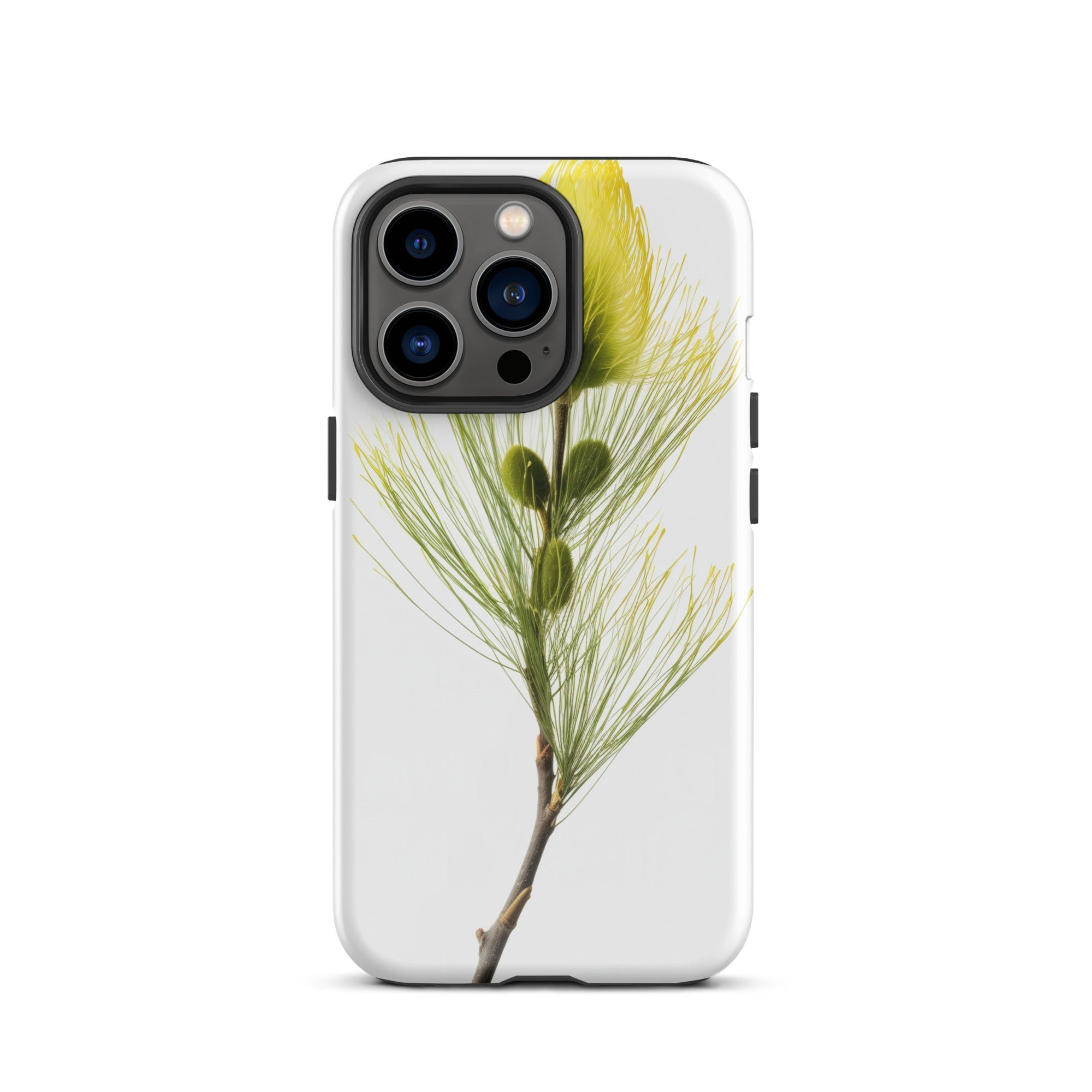 Arctic Willow Flower iPhone Case by Visual Verse - Image 19