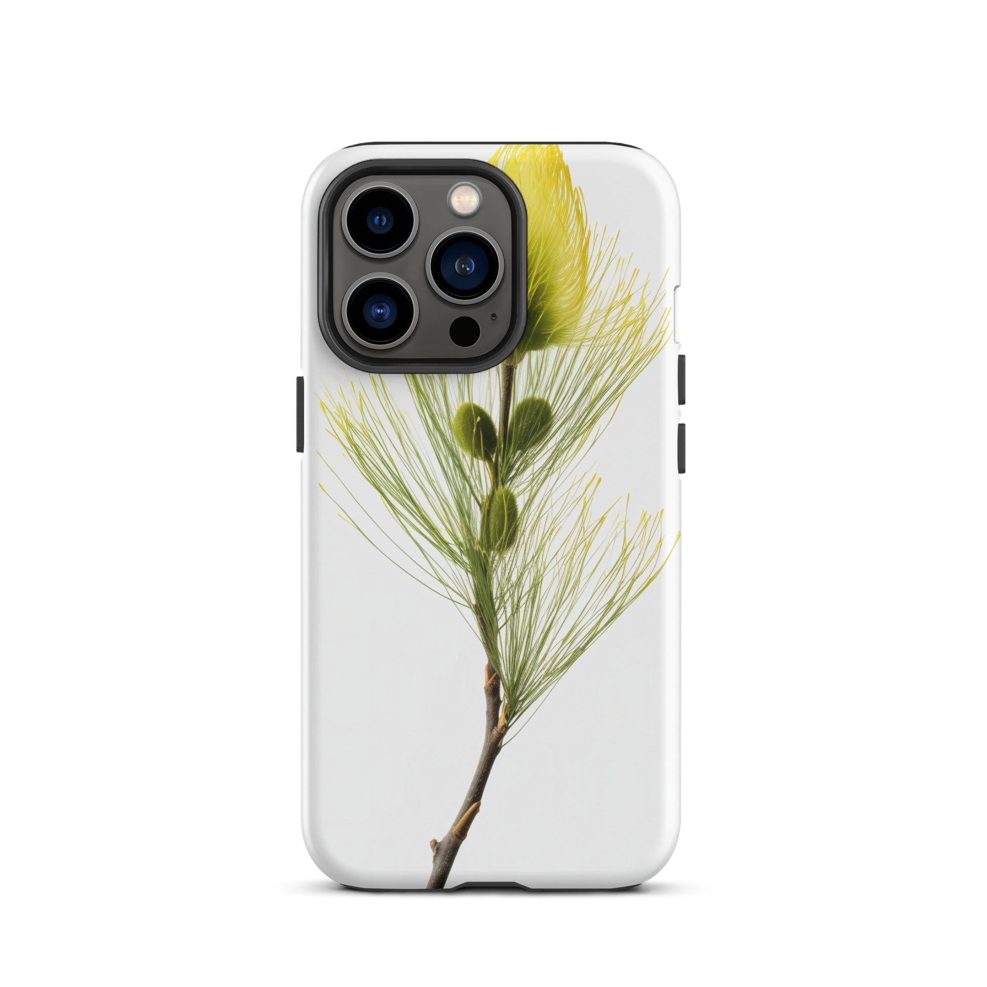 Arctic Willow Flower iPhone Case by Visual Verse - Image 20