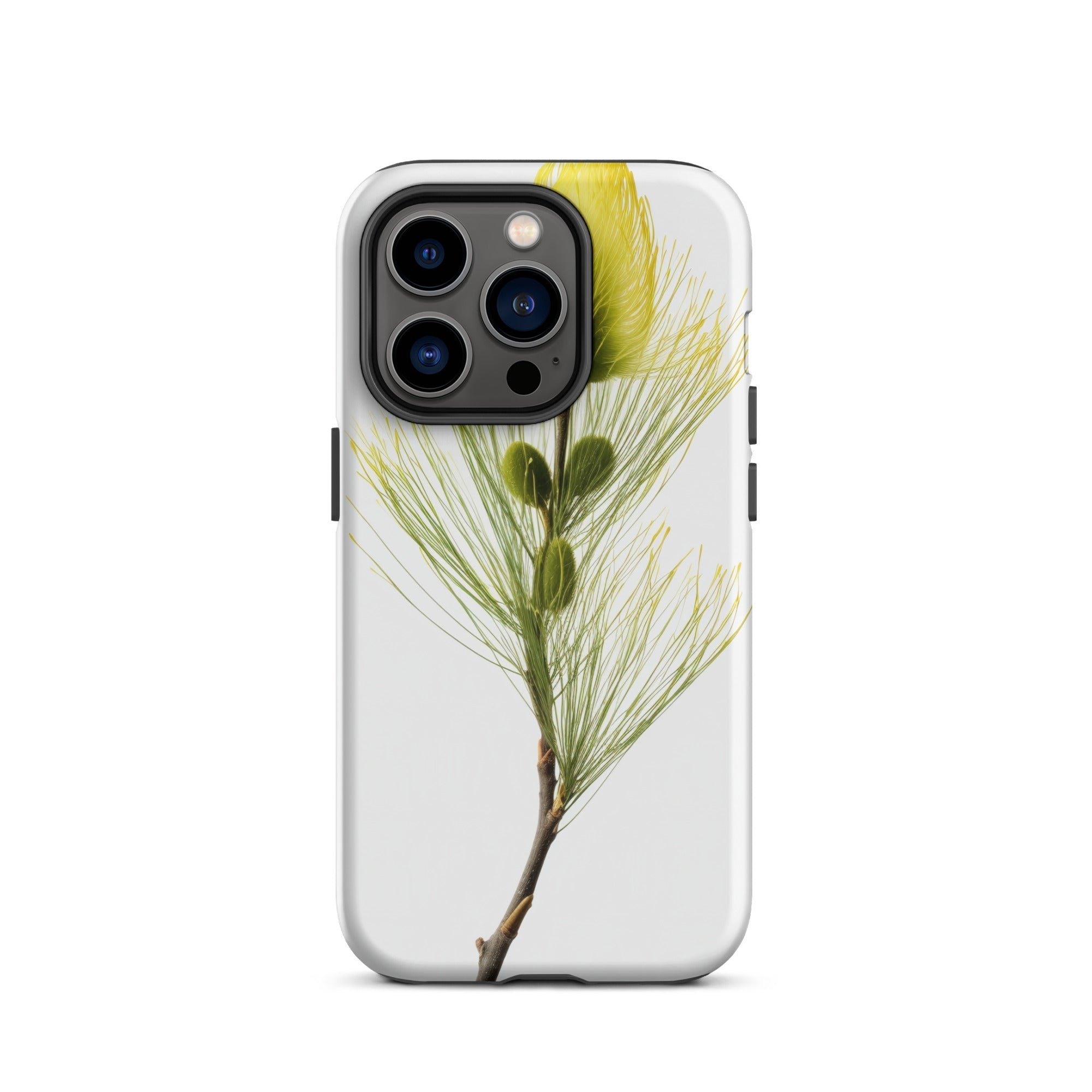 Arctic Willow Flower iPhone Case by Visual Verse - Image 28