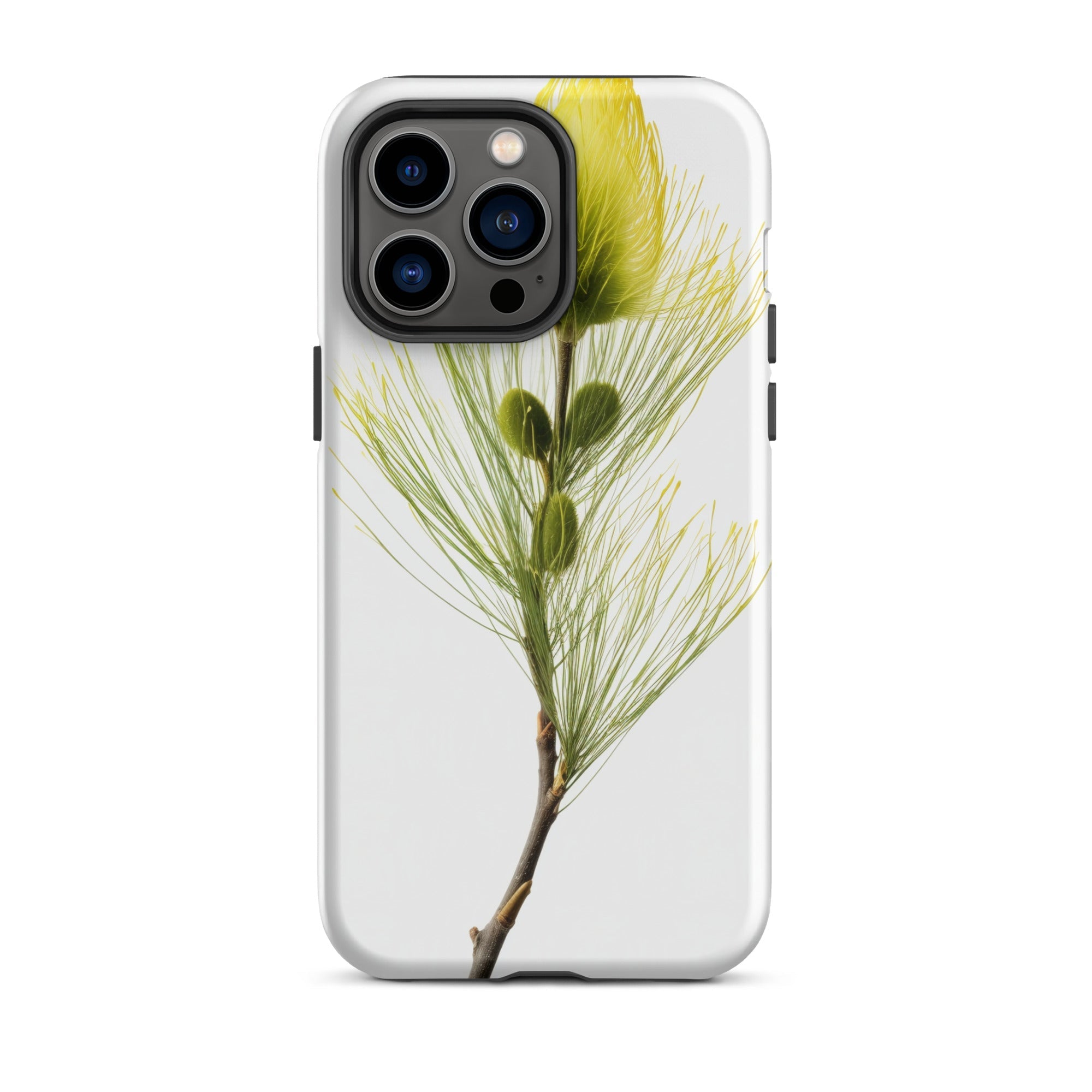 Arctic Willow Flower iPhone Case by Visual Verse - Image 30