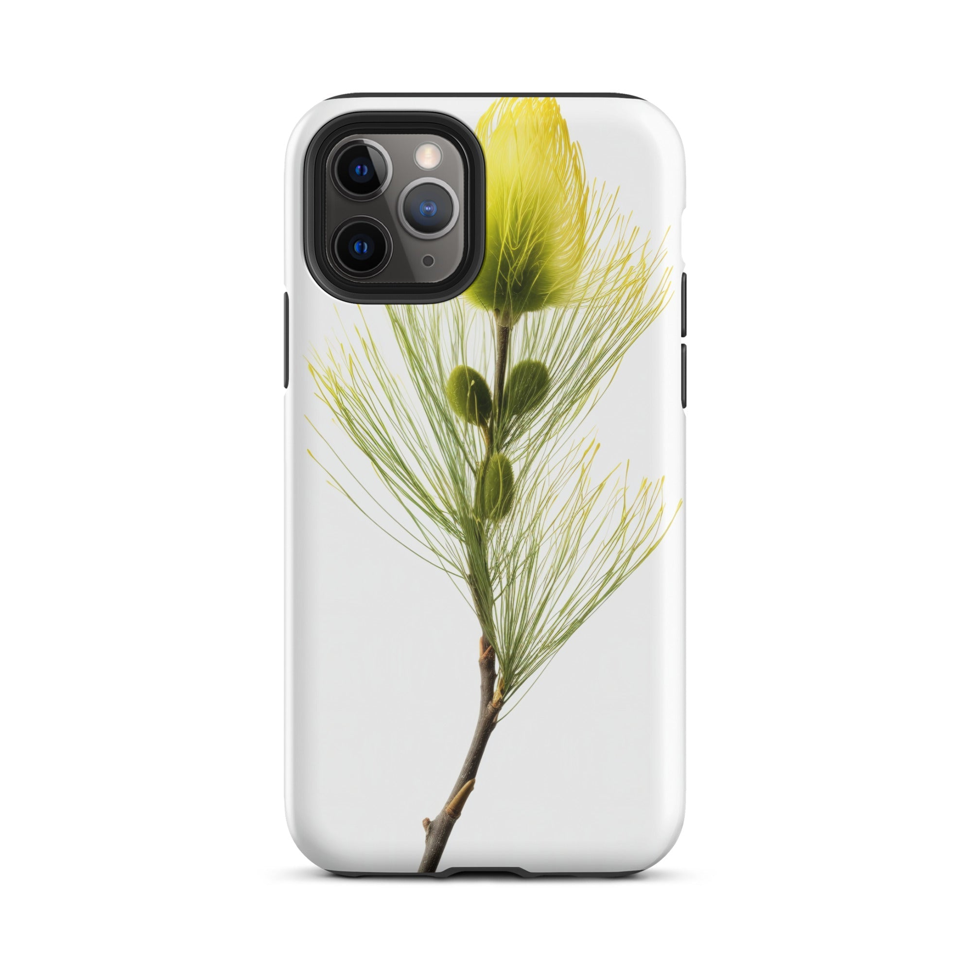 Arctic Willow Flower iPhone Case by Visual Verse - Image 4
