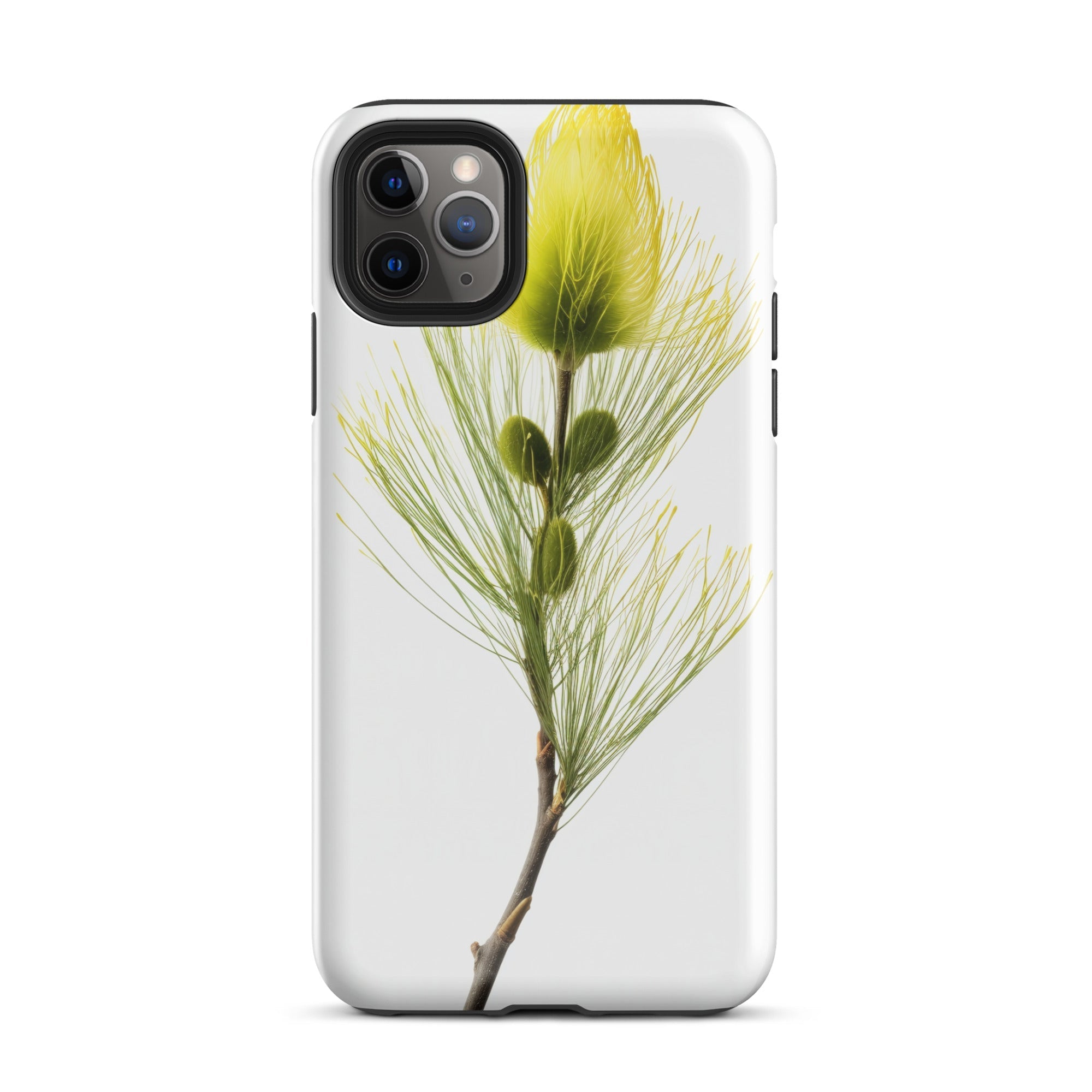 Arctic Willow Flower iPhone Case by Visual Verse - Image 5
