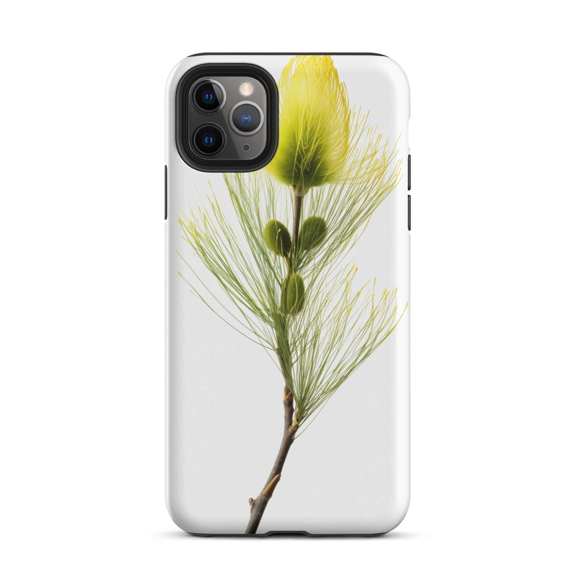 Arctic Willow Flower iPhone Case by Visual Verse - Image 6