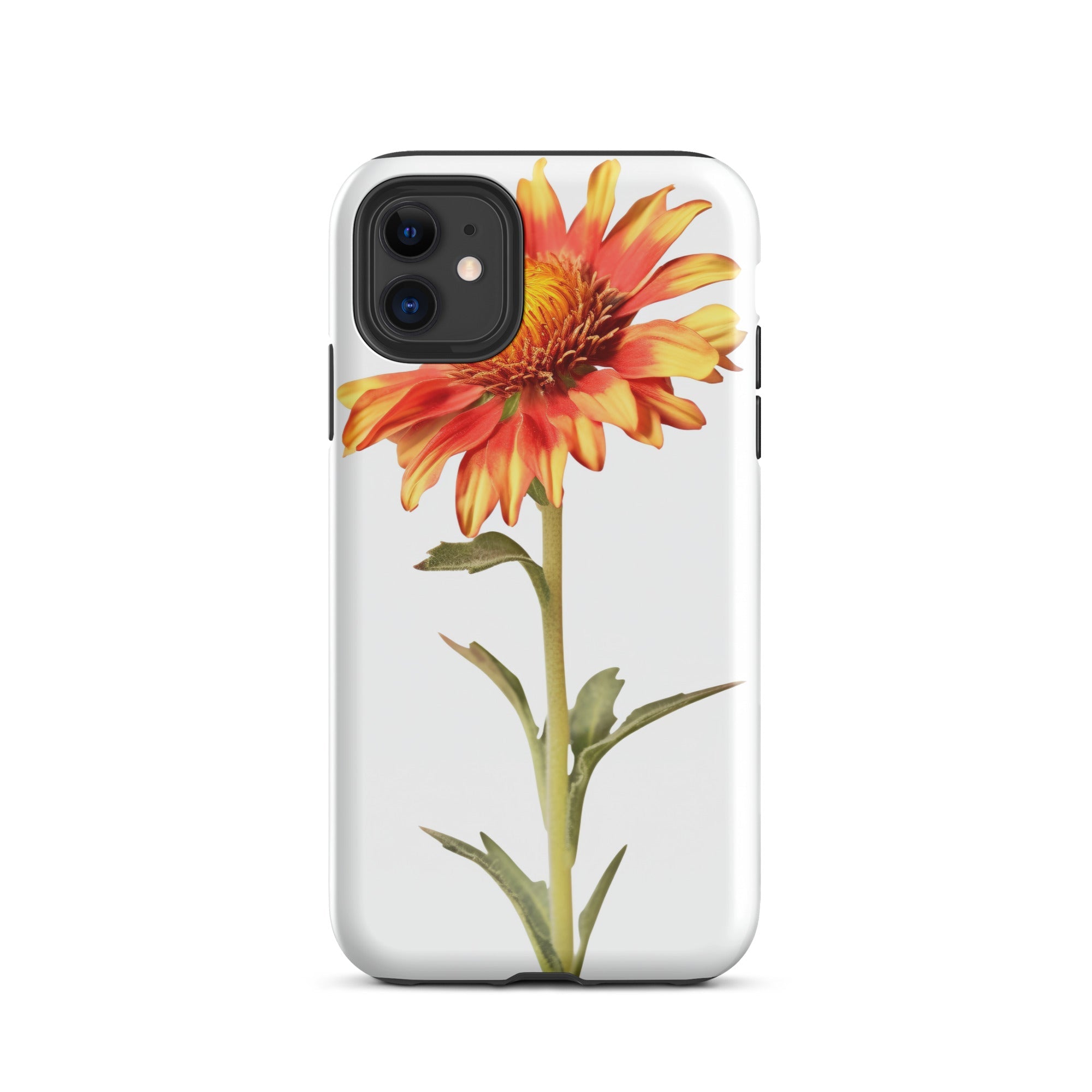 Arizona Sun Gaillardia Flower iPhone Case by Visual Verse - Image 1