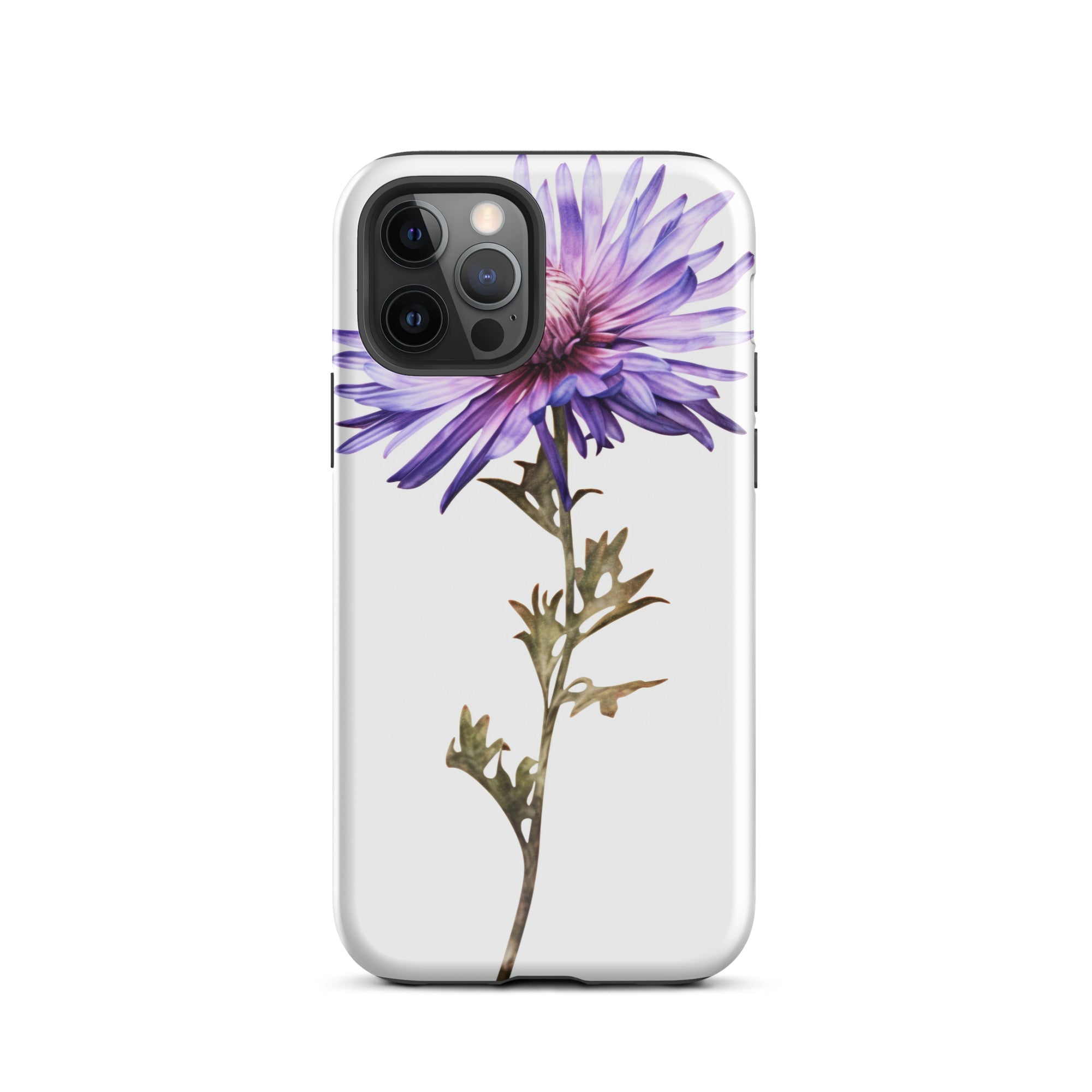 Aster Asteroides Flower iPhone Case by Visual Verse - Image 11