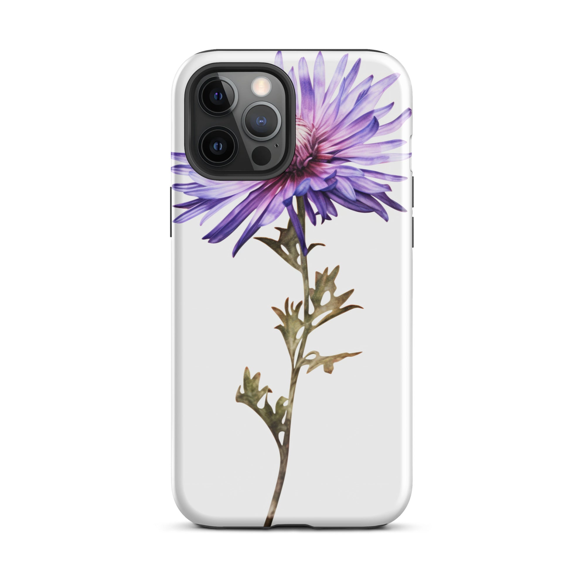 Aster Asteroides Flower iPhone Case by Visual Verse - Image 13