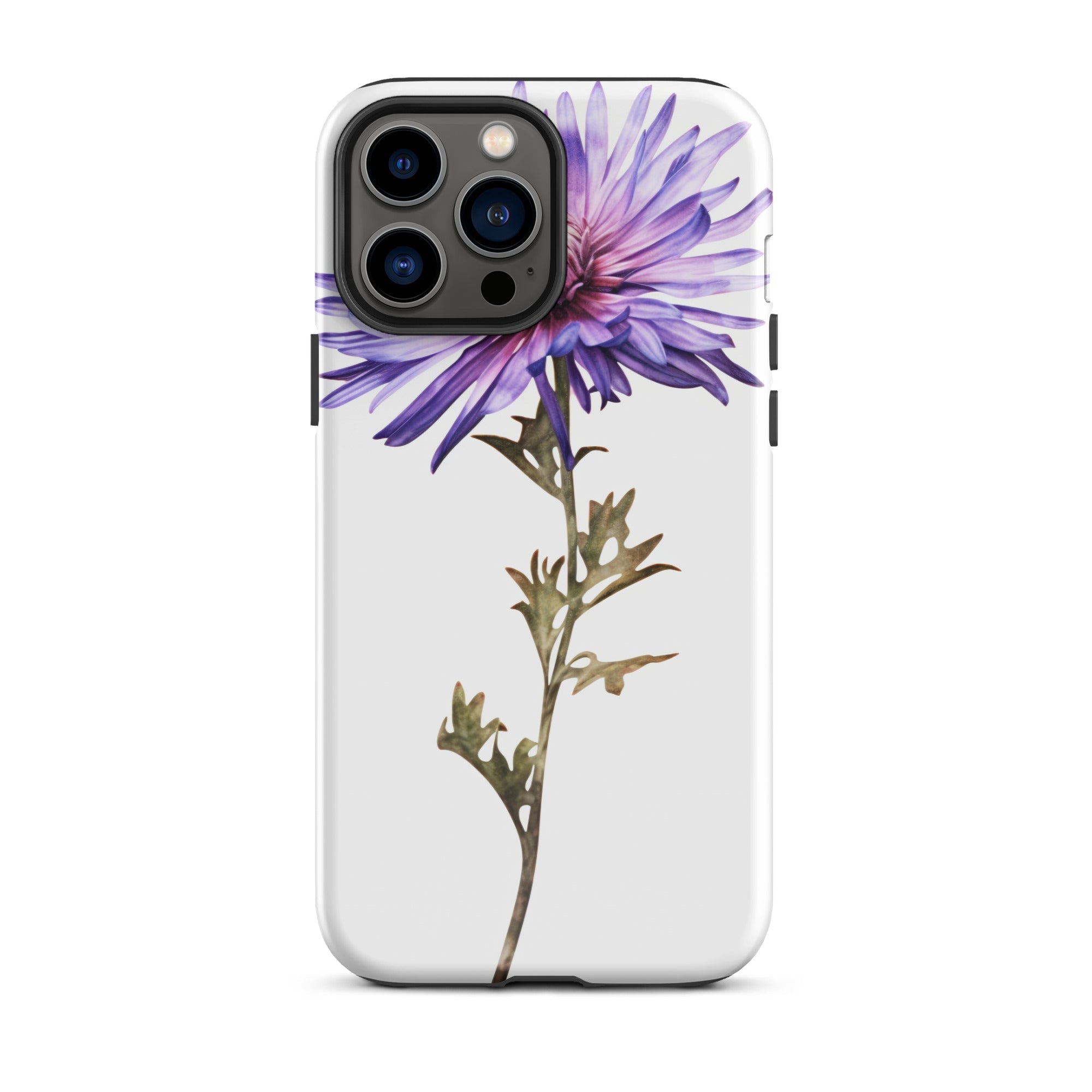 Aster Asteroides Flower iPhone Case by Visual Verse - Image 21