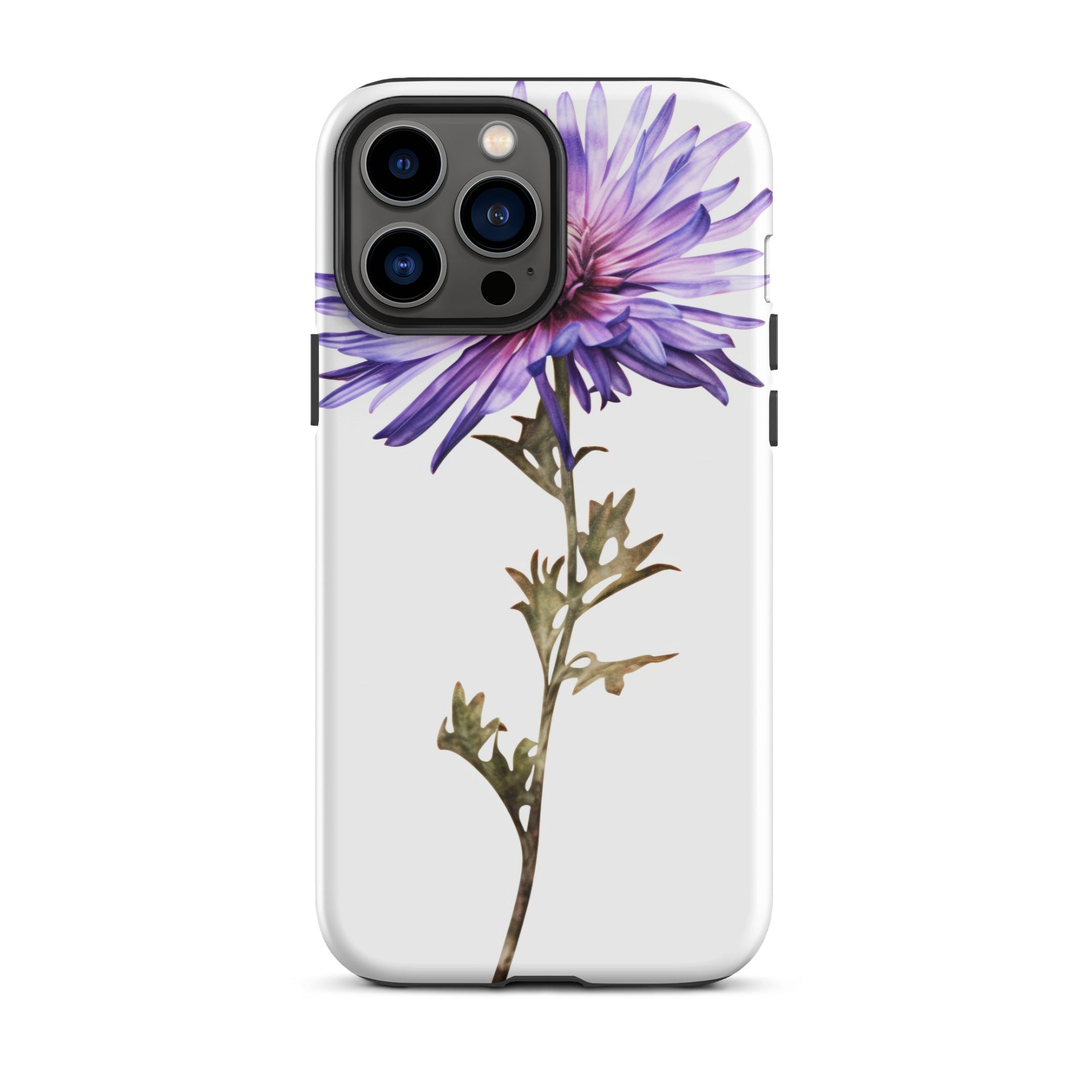 Aster Asteroides Flower iPhone Case by Visual Verse - Image 22