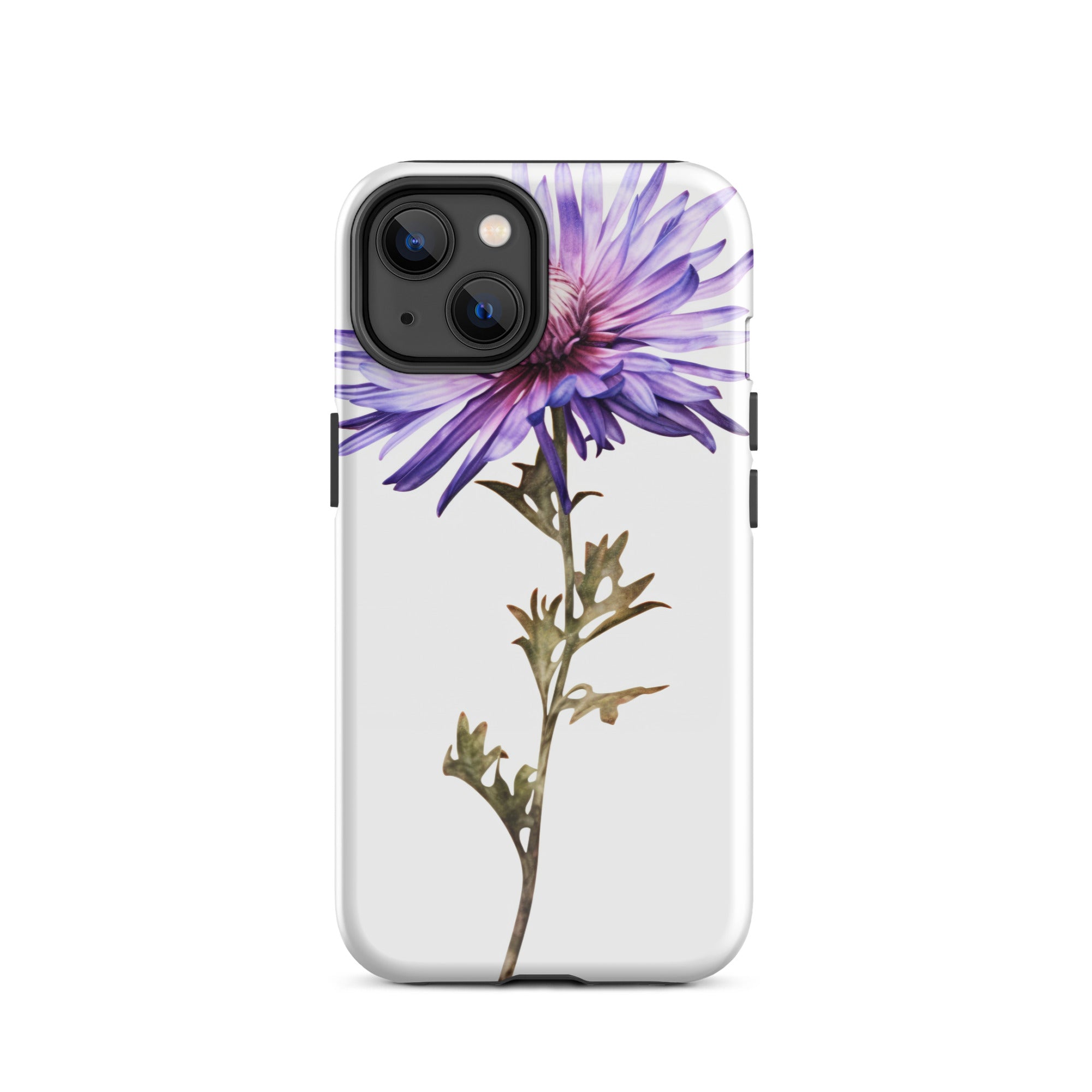 Aster Asteroides Flower iPhone Case by Visual Verse - Image 23