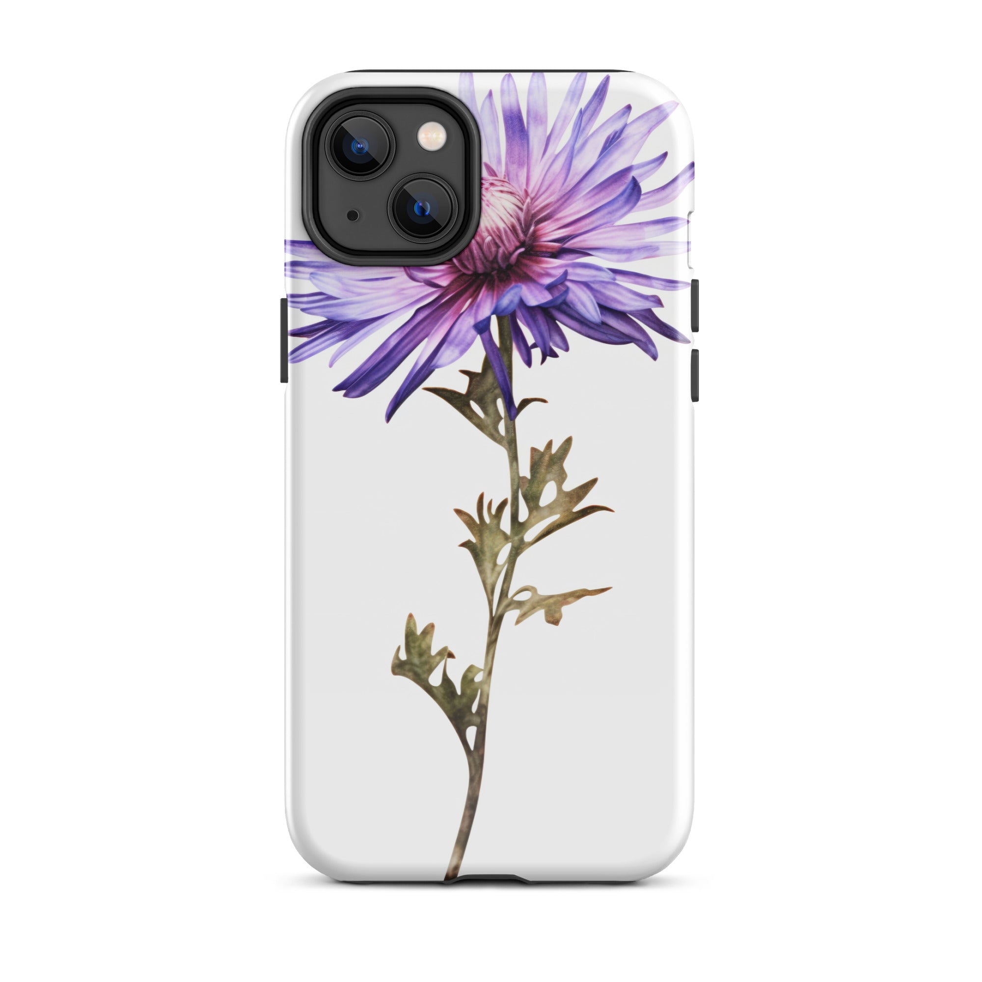 Aster Asteroides Flower iPhone Case by Visual Verse - Image 25