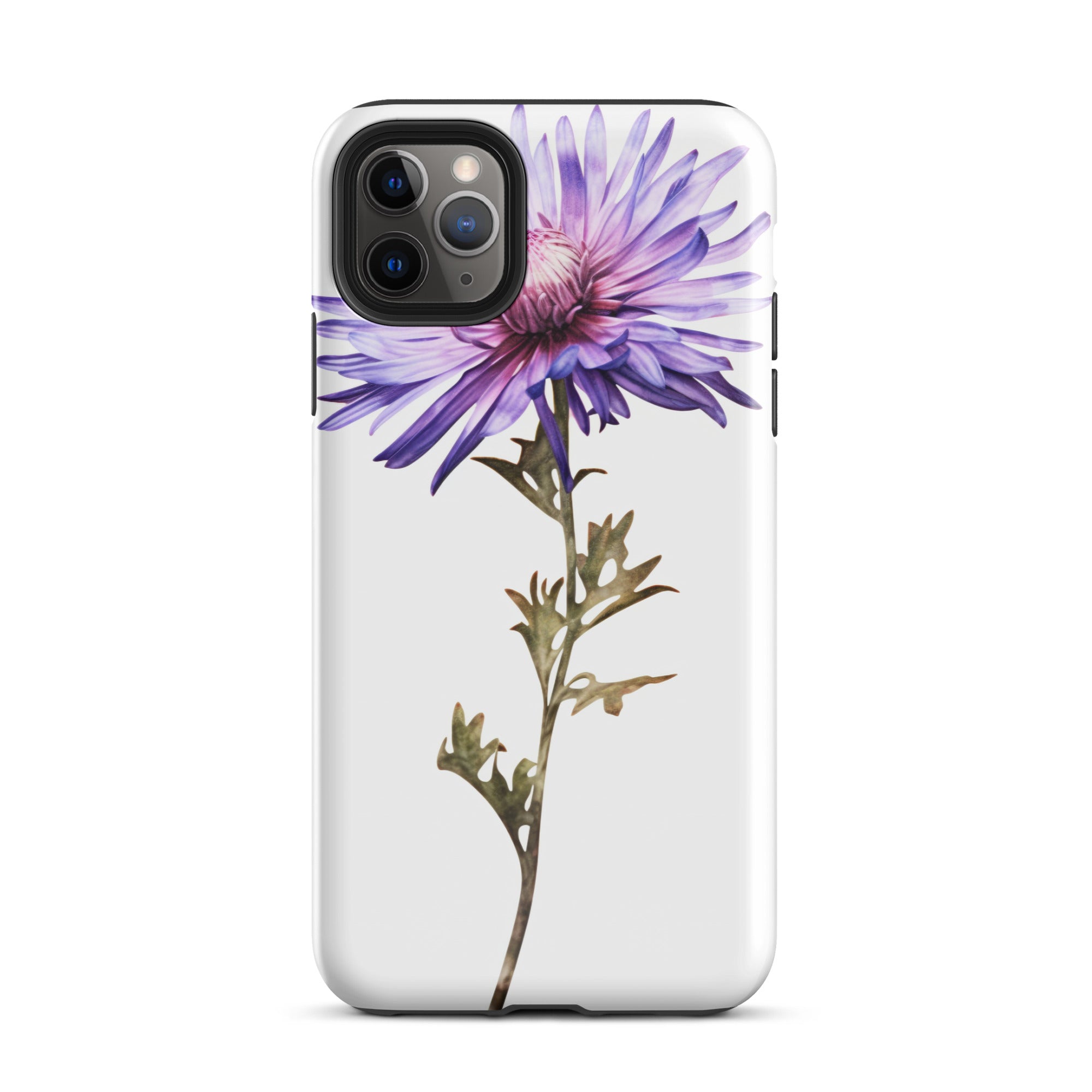 Aster Asteroides Flower iPhone Case by Visual Verse - Image 5