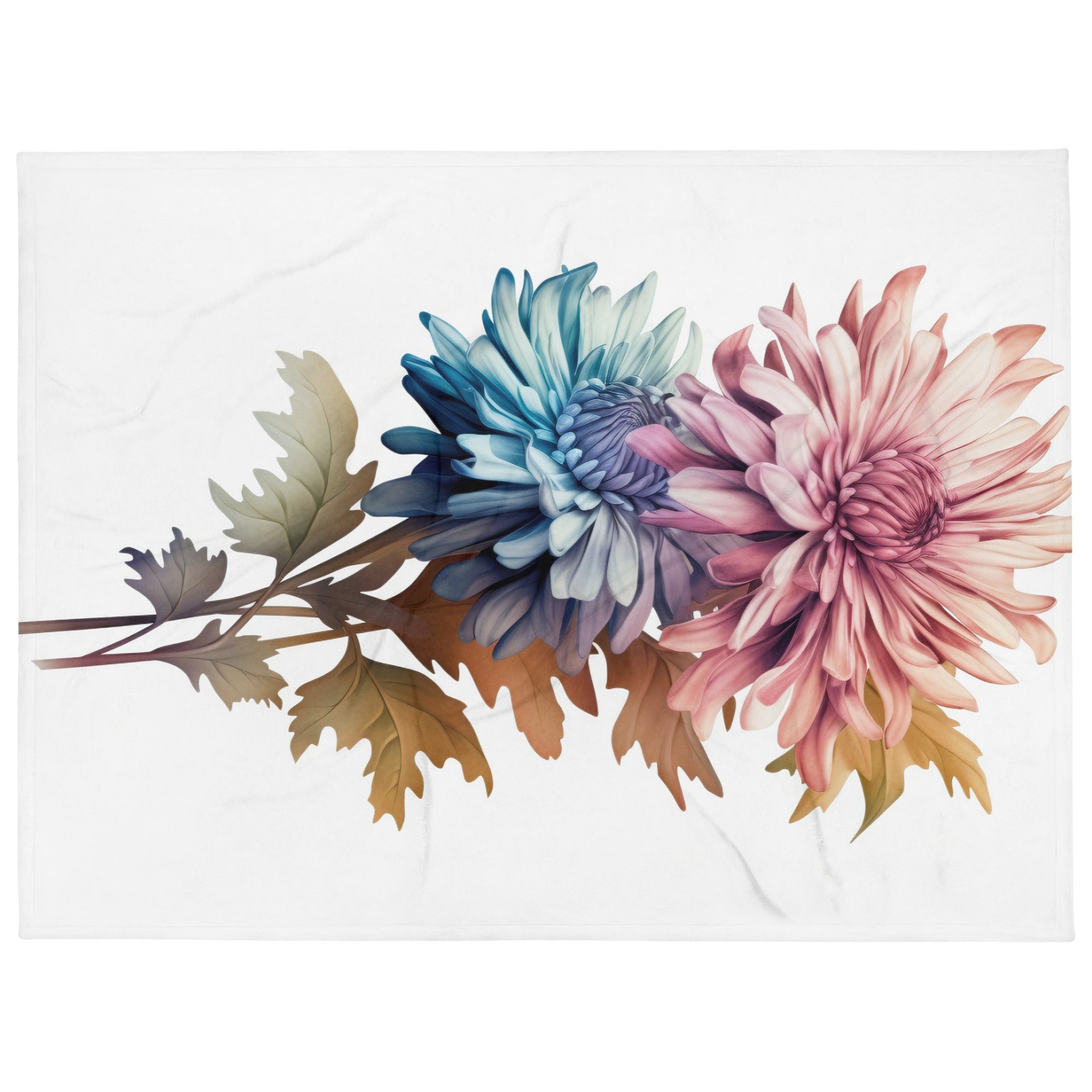 Aster Flower Blanket by Visual Verse - Image 1