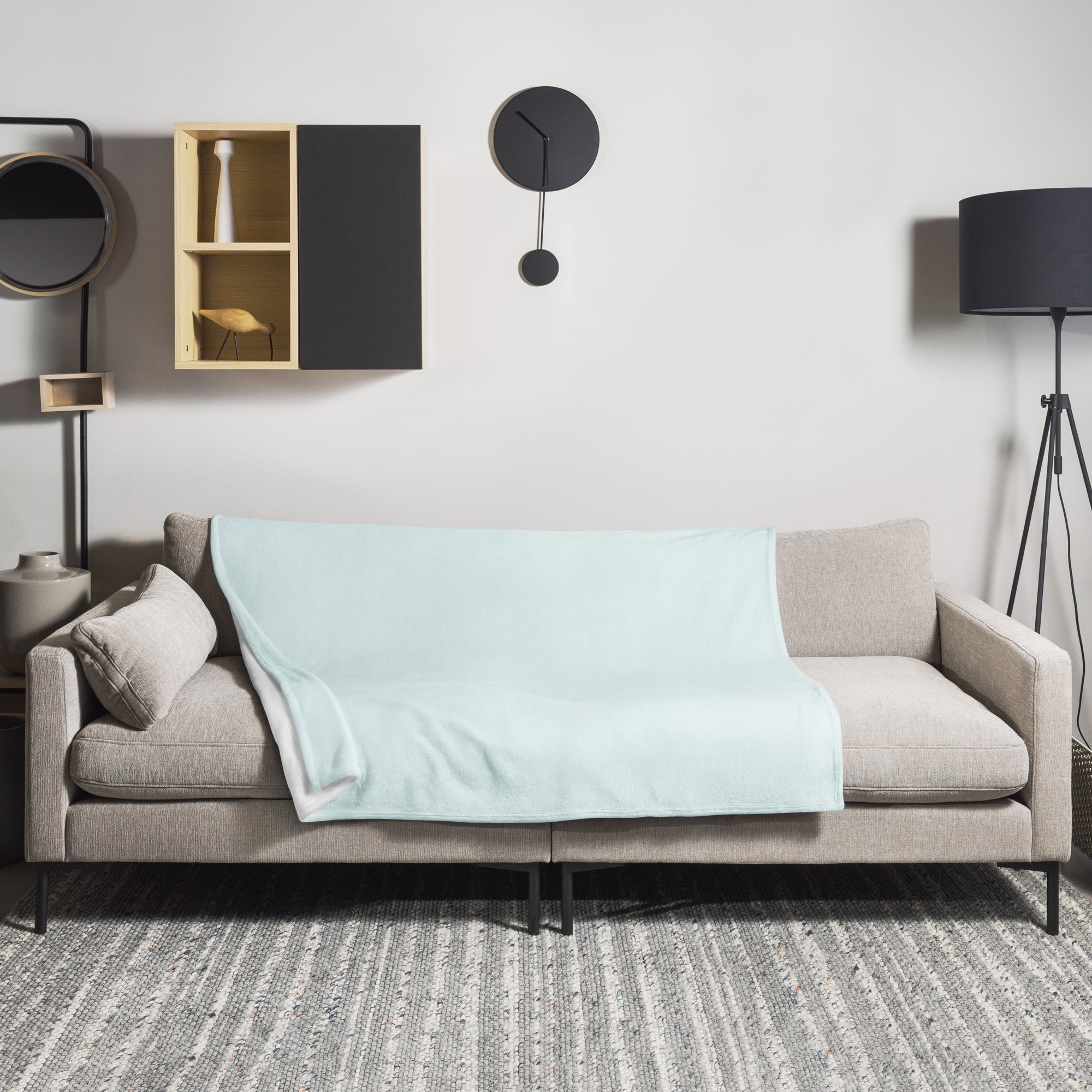Azure Mist Color Blanket by Visual Verse - Image 1