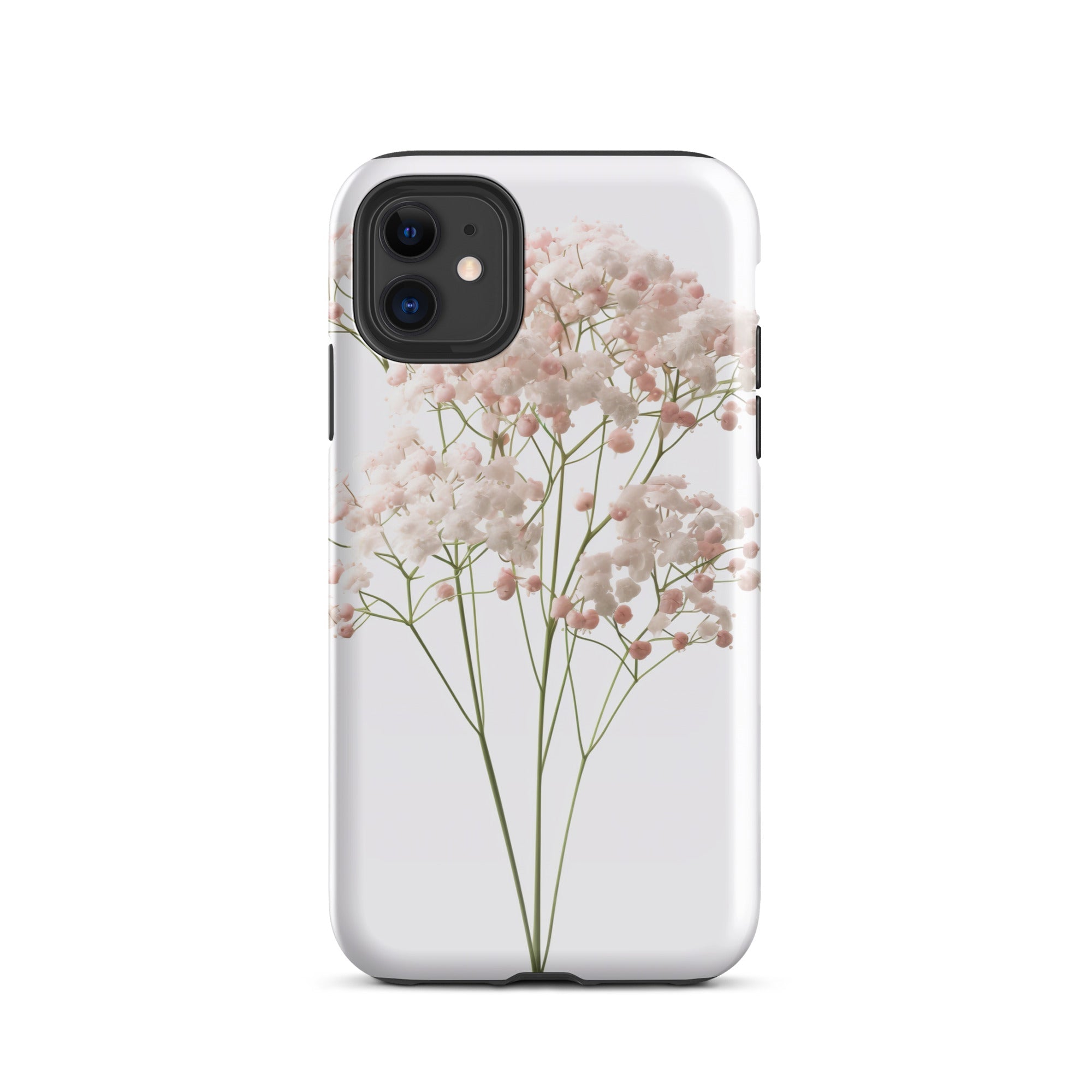 Babys Breath Flower iPhone Case by Visual Verse - Image 1