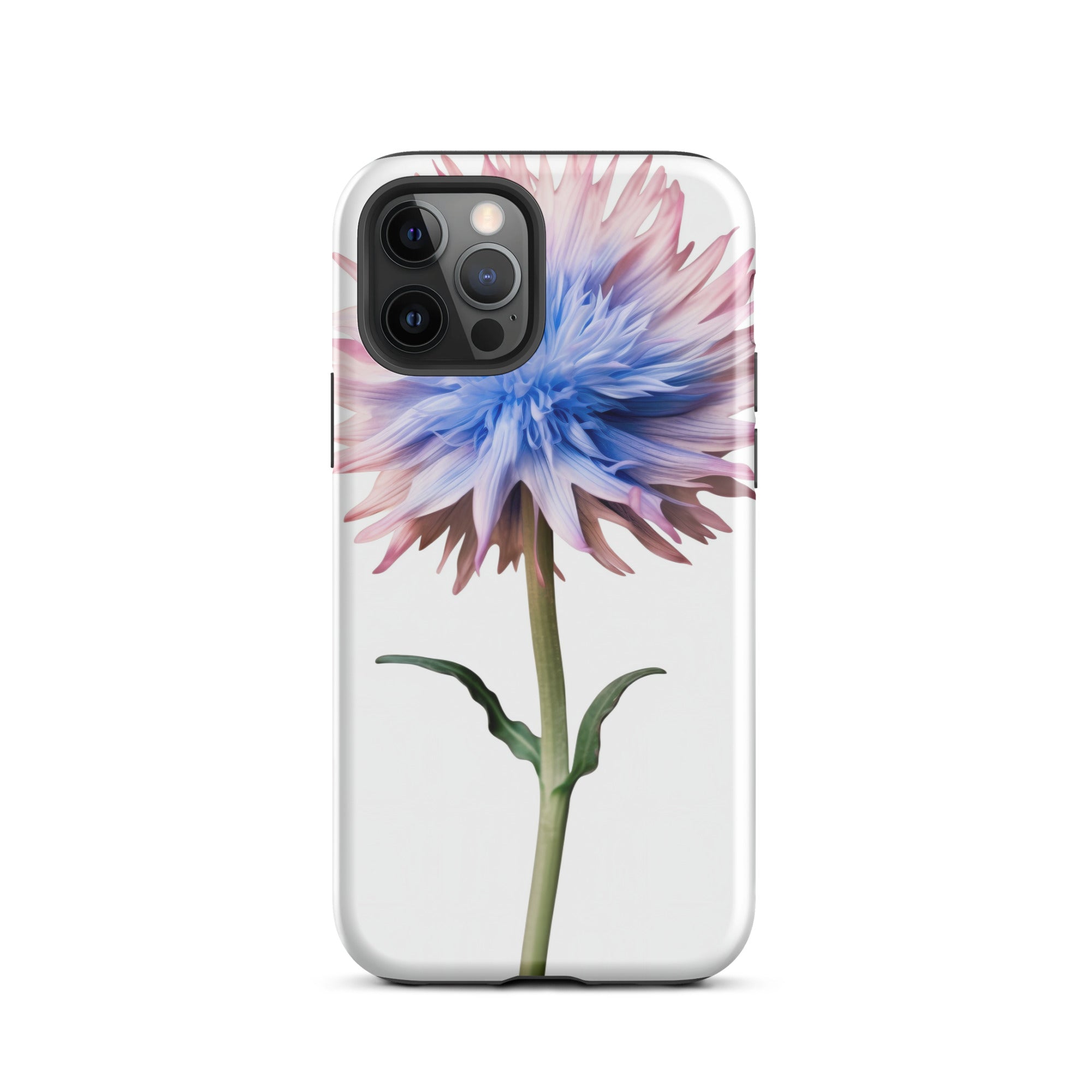 Bachelors Button Flower iPhone Case by Visual Verse - Image 11