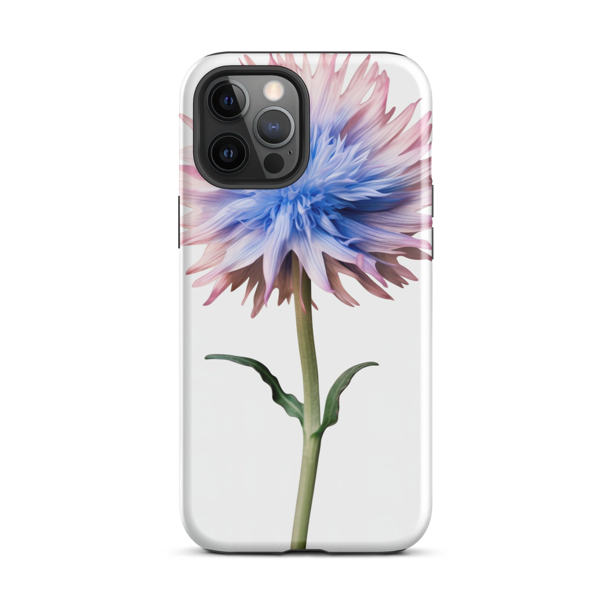 Bachelors Button Flower iPhone Case by Visual Verse - Image 13