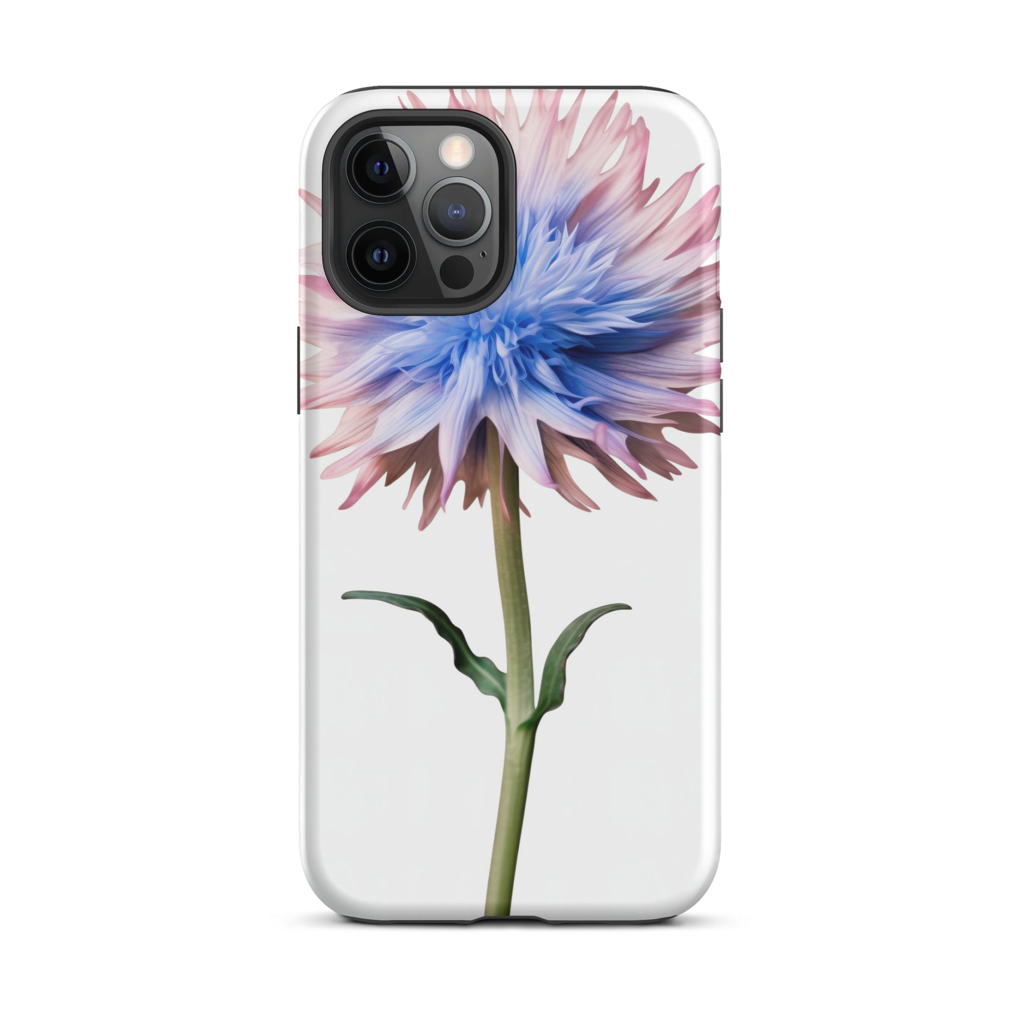 Bachelors Button Flower iPhone Case by Visual Verse - Image 14