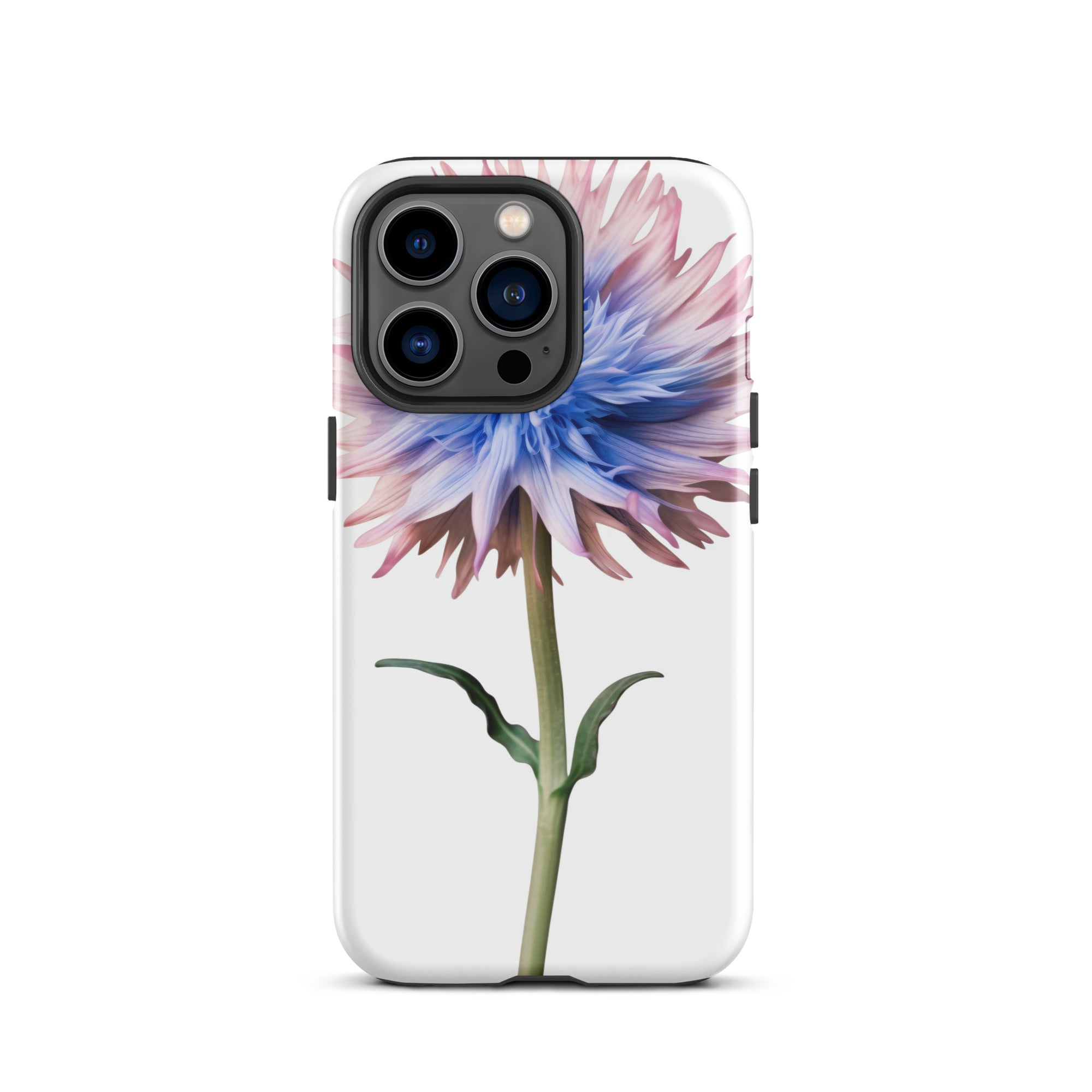 Bachelors Button Flower iPhone Case by Visual Verse - Image 19