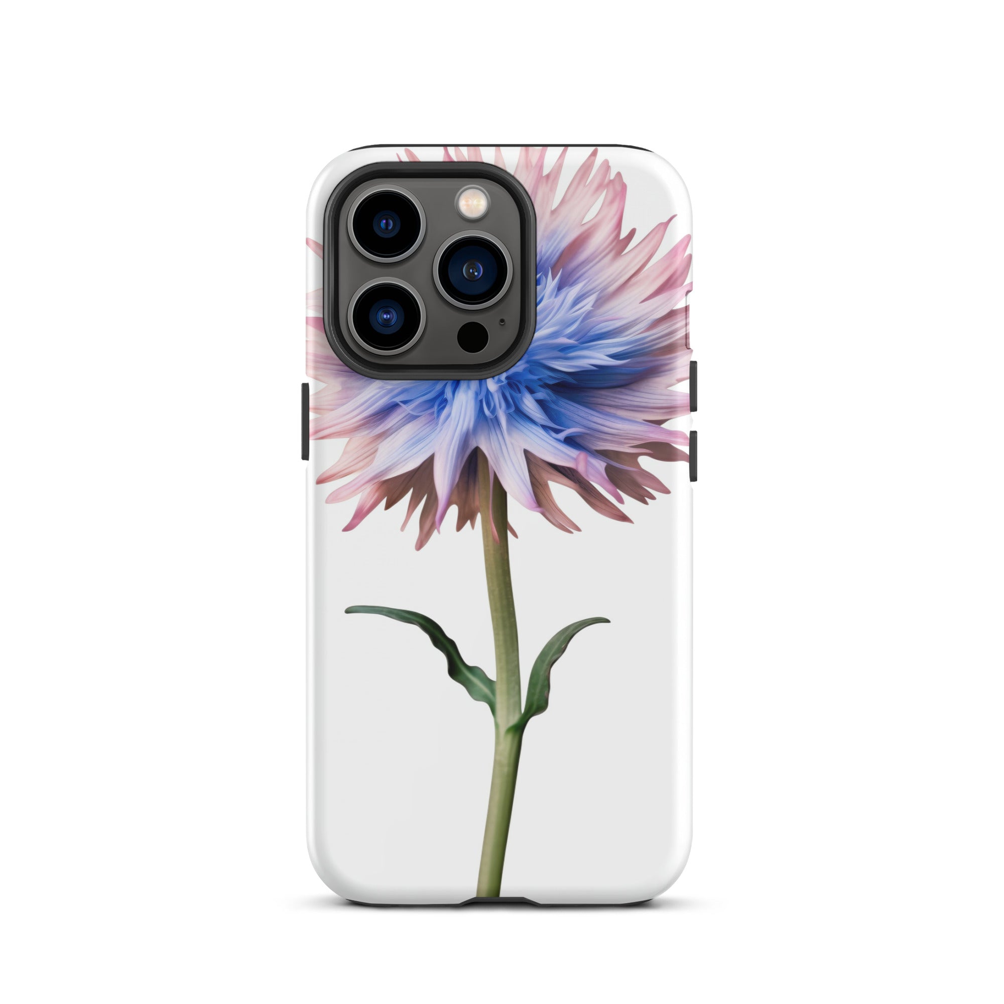 Bachelors Button Flower iPhone Case by Visual Verse - Image 20