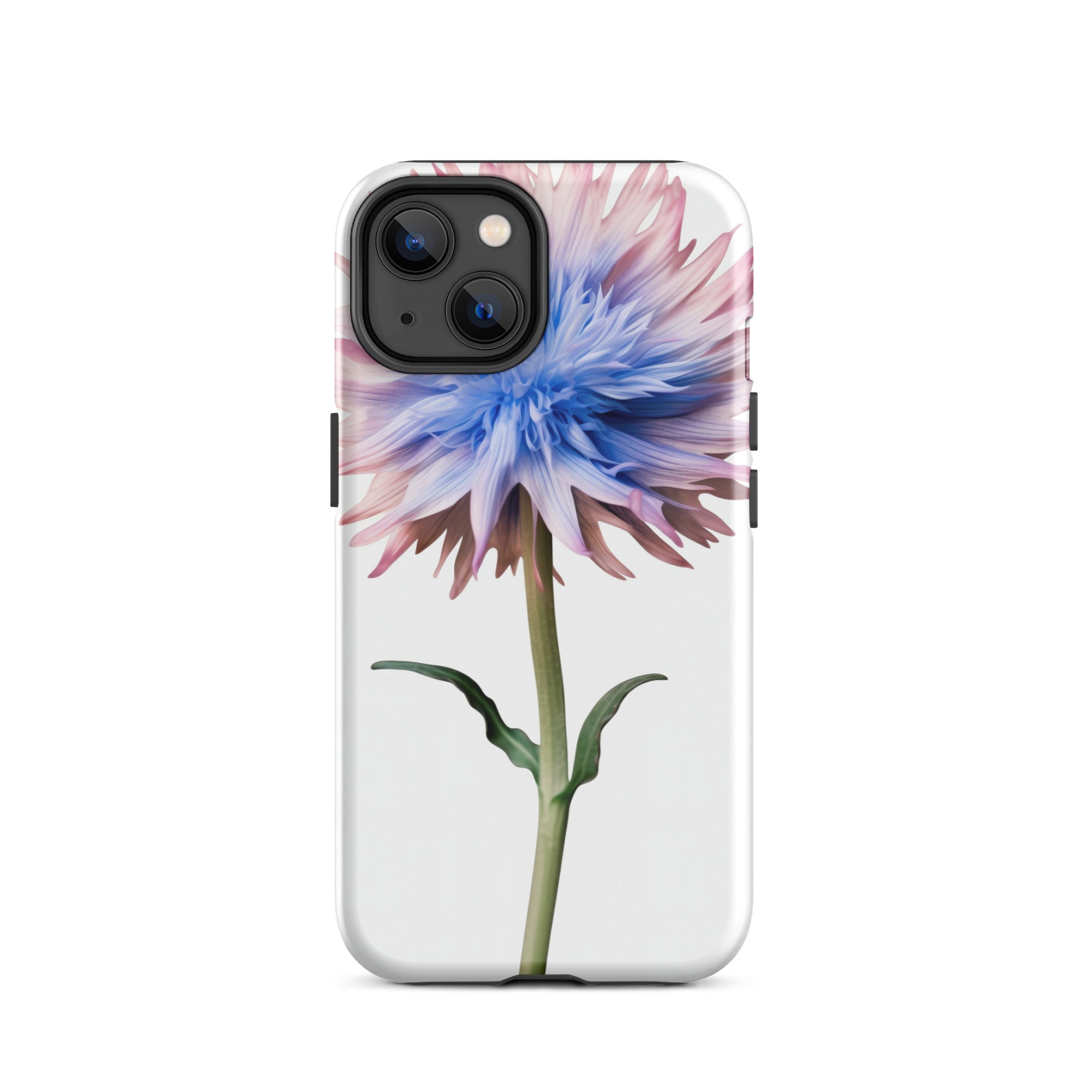 Bachelors Button Flower iPhone Case by Visual Verse - Image 23