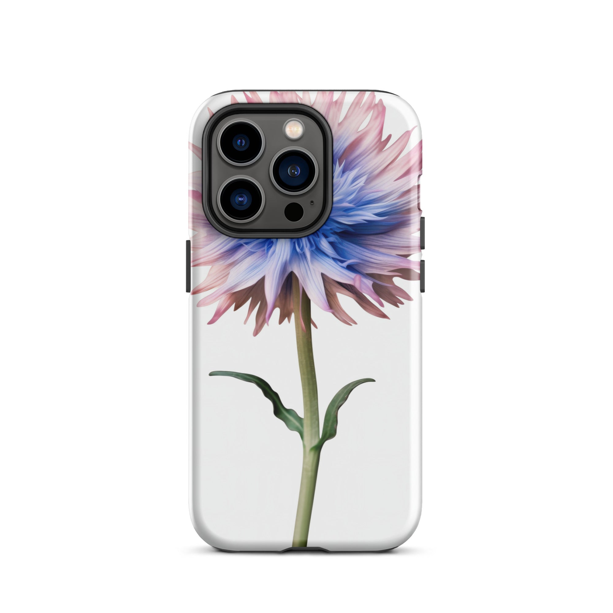 Bachelors Button Flower iPhone Case by Visual Verse - Image 27