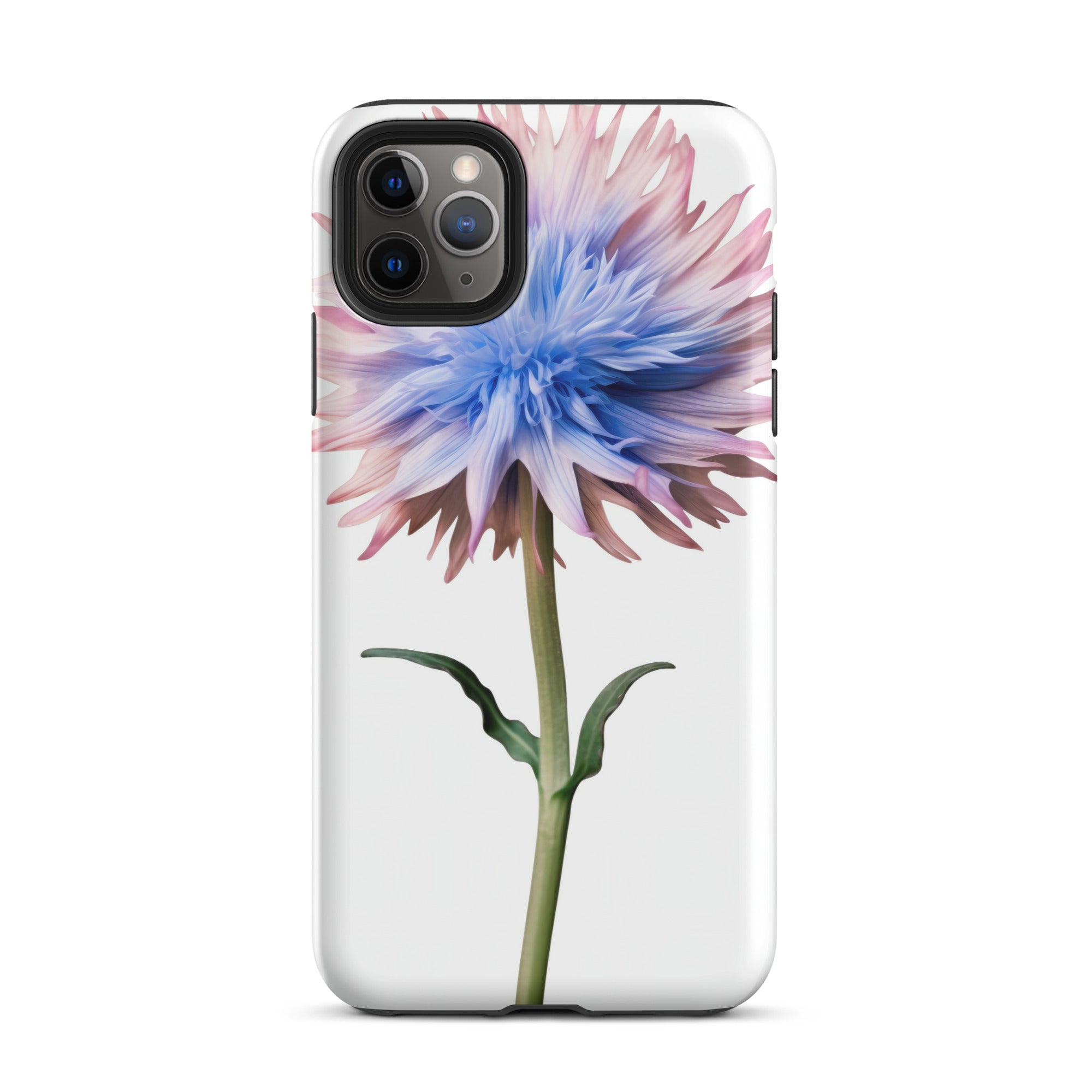 Bachelors Button Flower iPhone Case by Visual Verse - Image 6
