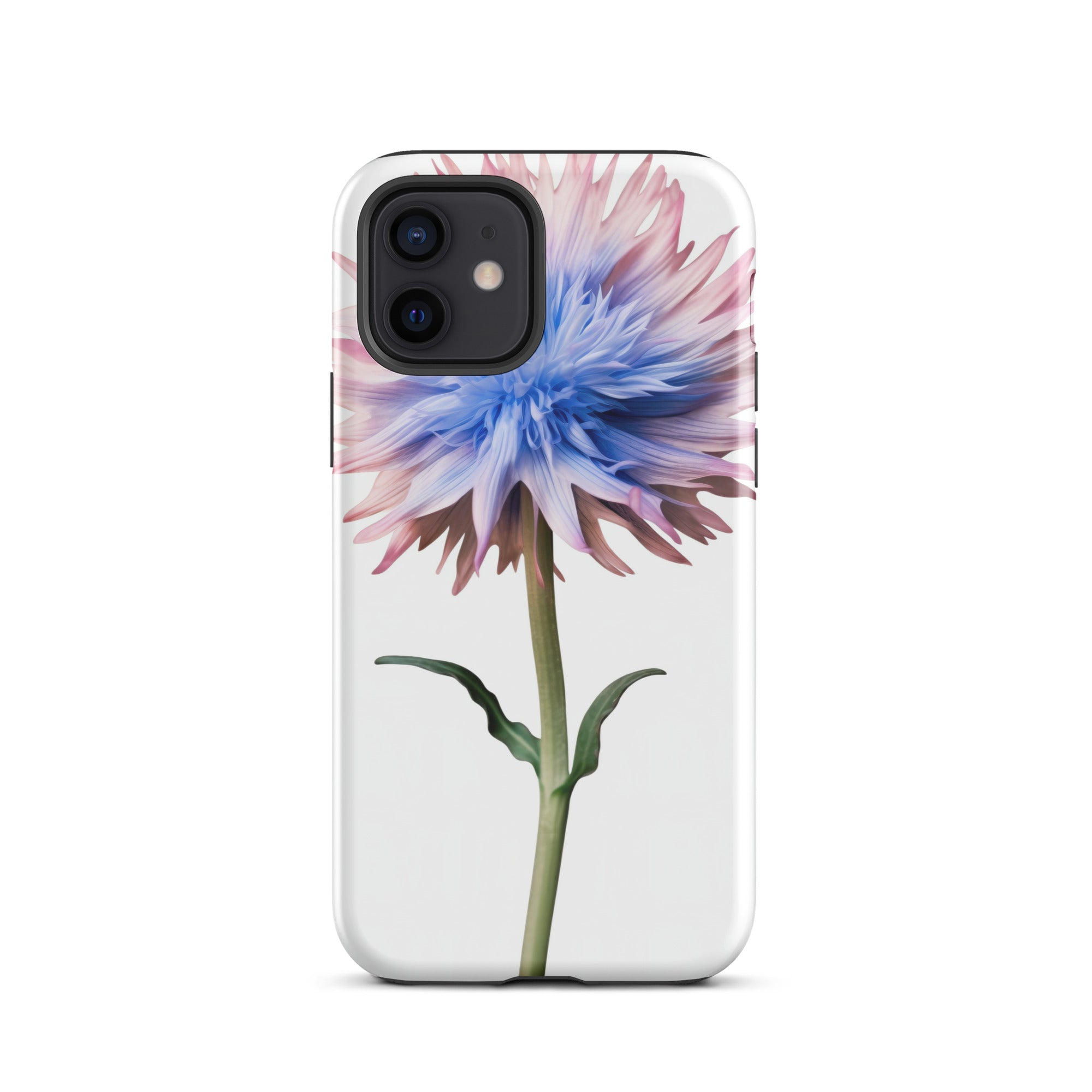 Bachelors Button Flower iPhone Case by Visual Verse - Image 9