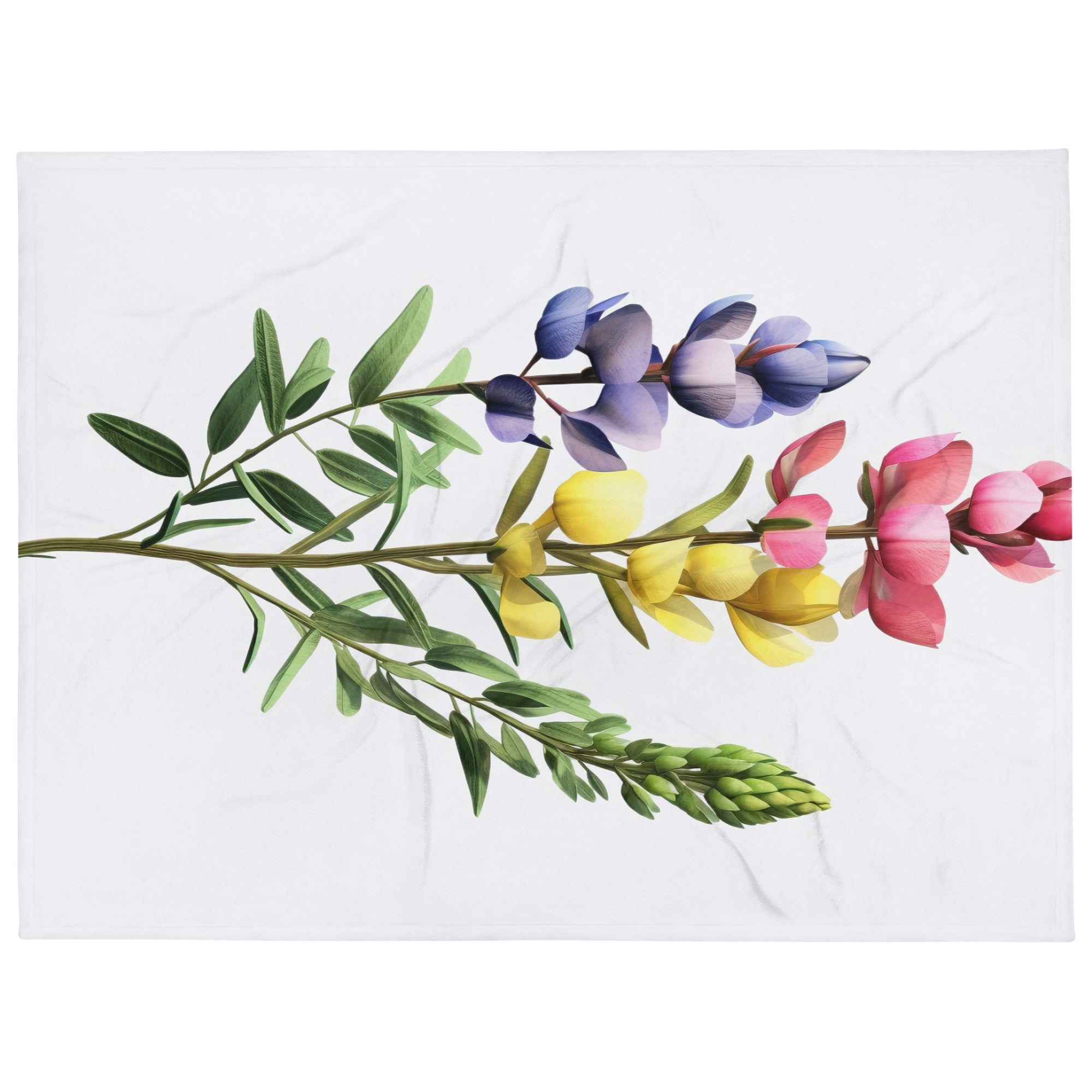 Baptisia Flower Blanket by Visual Verse - Image 1